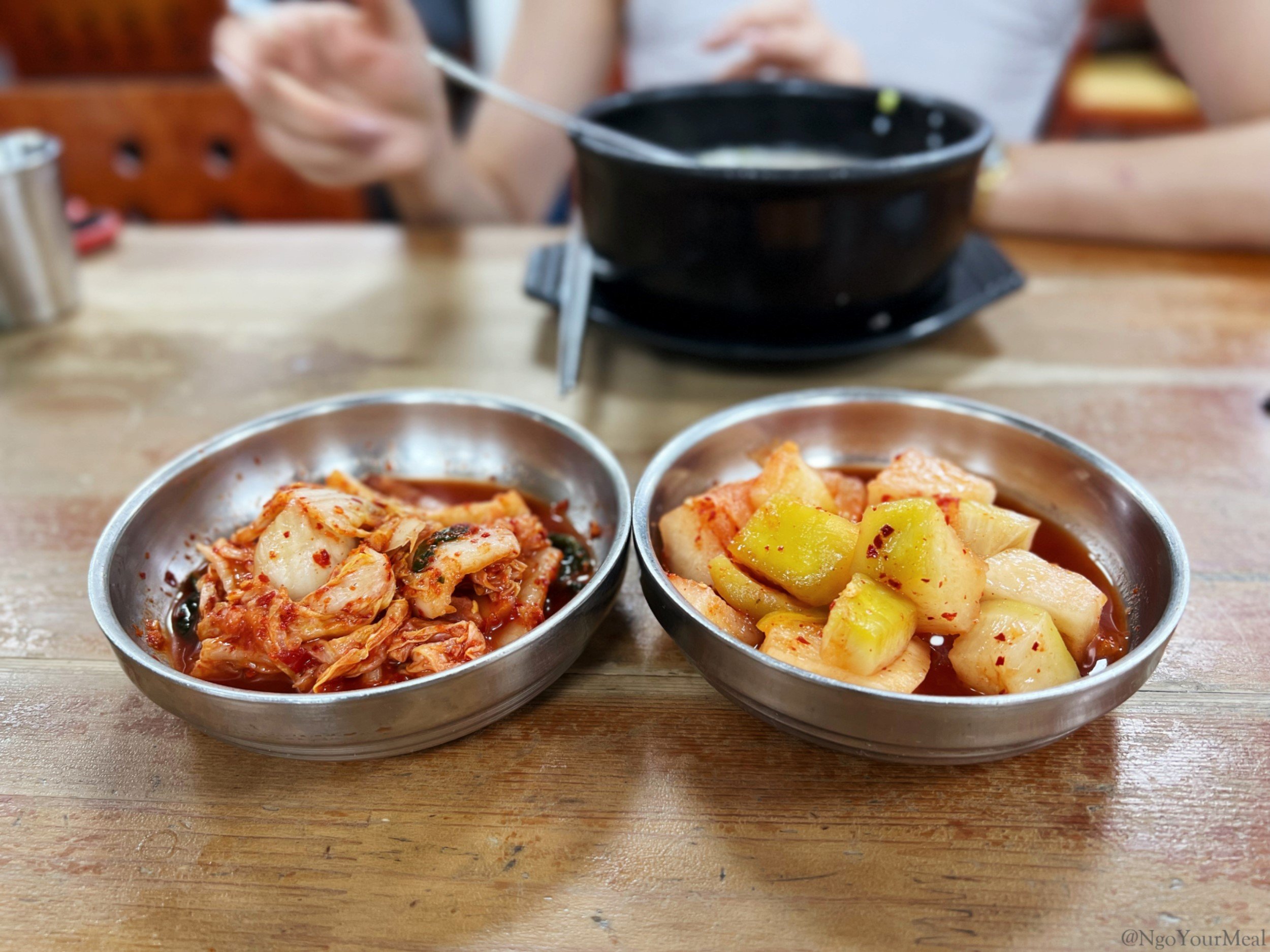 Kimchi and Kkakdugi 