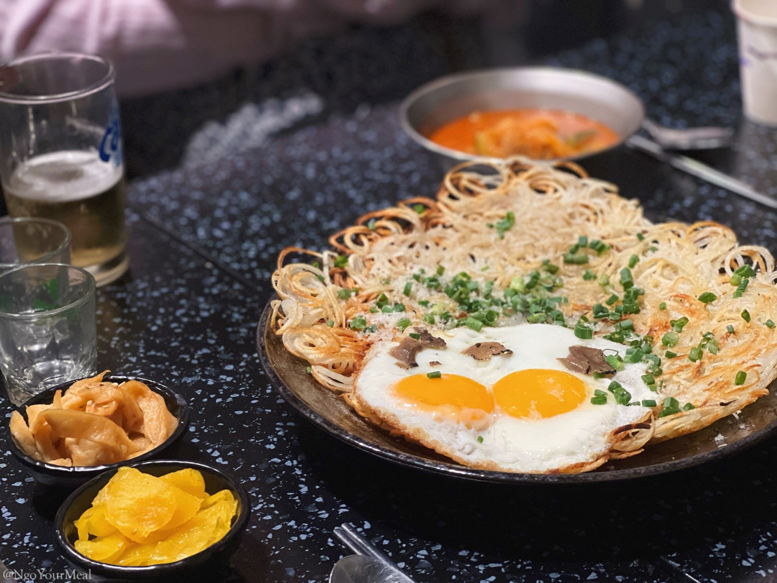 Crispy Potato Pancake (감자면빨전) 