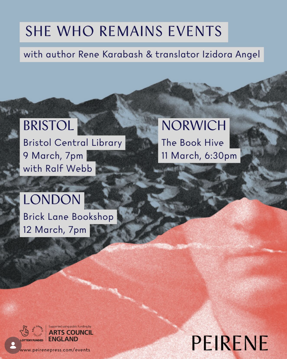 She Who Remains in Bristol - Izidora Angel and Rene Karabash in Conversation with Ralf Webb