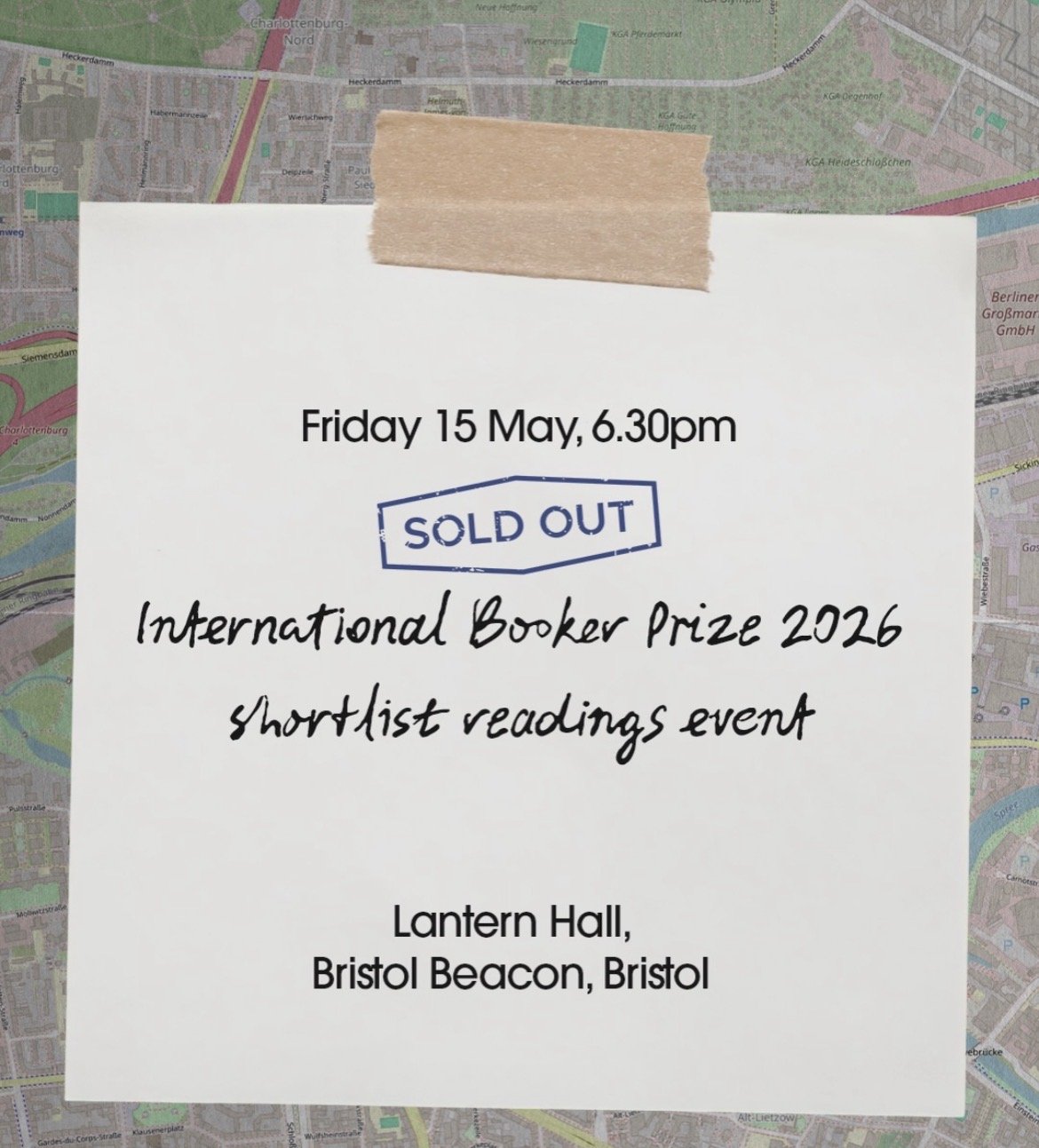 International Booker Prize Shortlist Reading