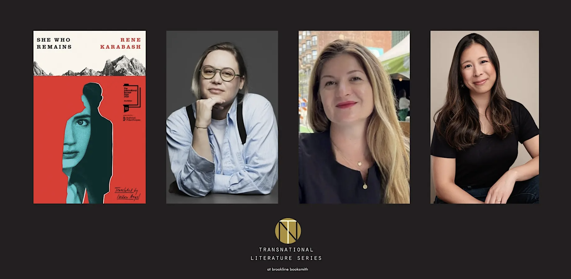 Virtual Event | Transnational Series: Rene Karabash and Izidora Angel with Kristin T. Lee