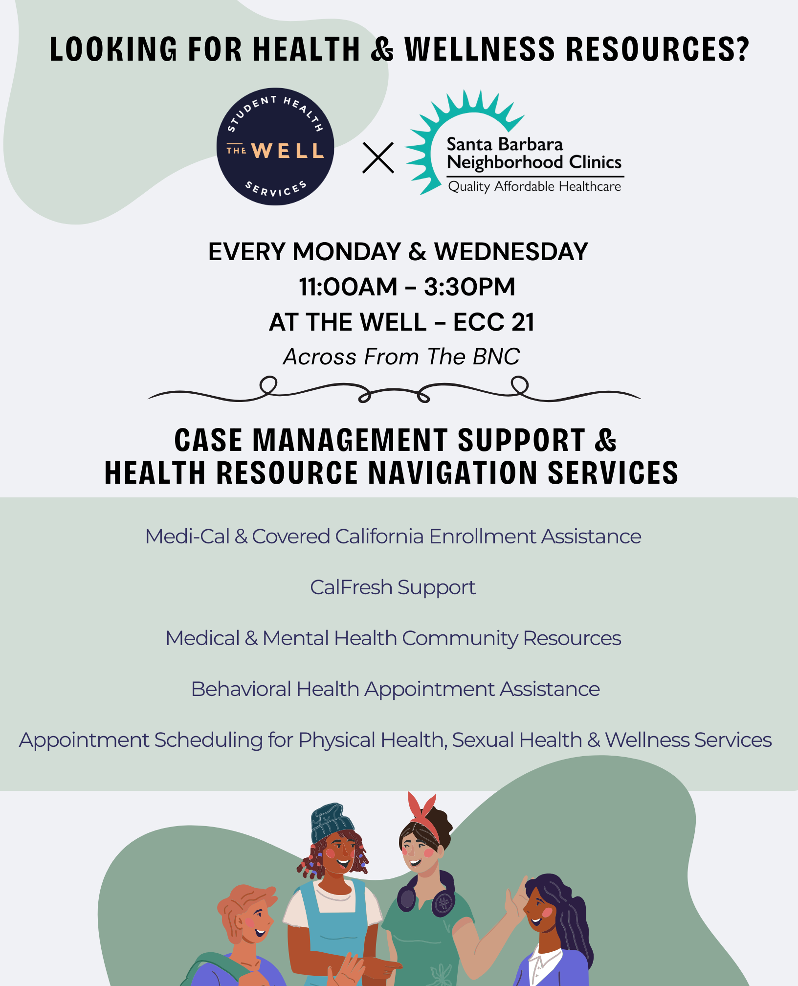 Case Management Support & Health Resource Navigation with SBNC