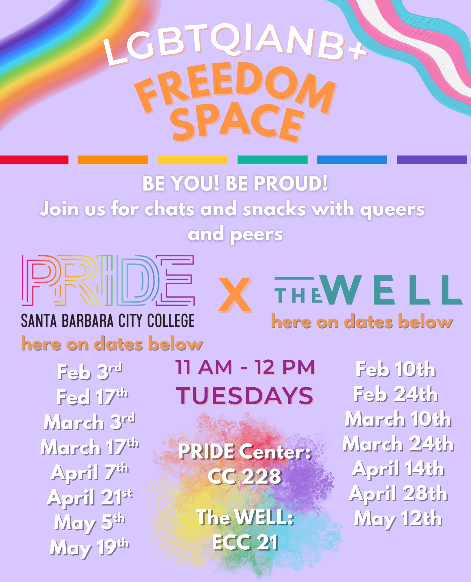 LGBTQIANB+ Freedom Space    