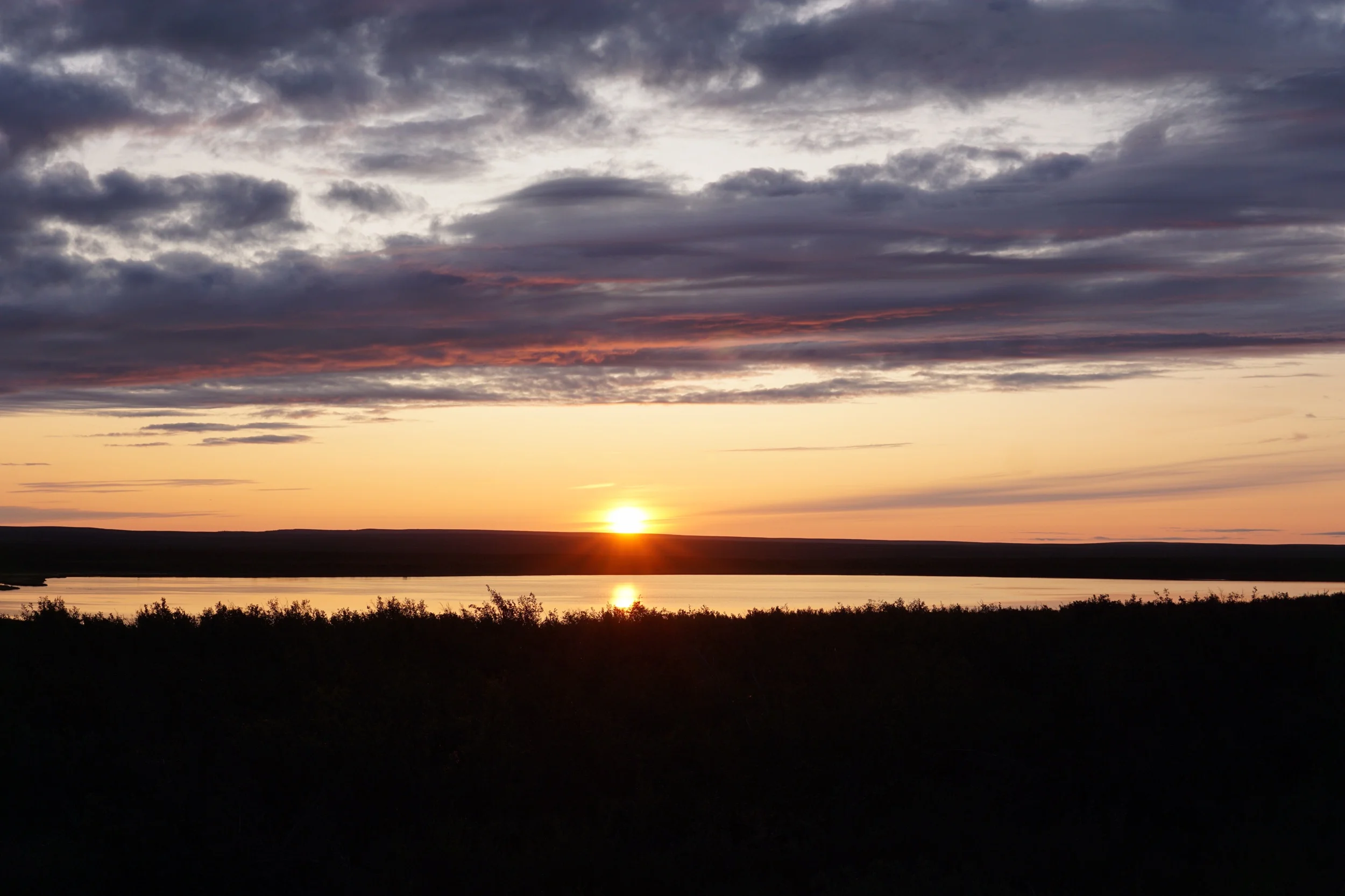 Midnight Sun | Tuktoyaktuk Highway NWT