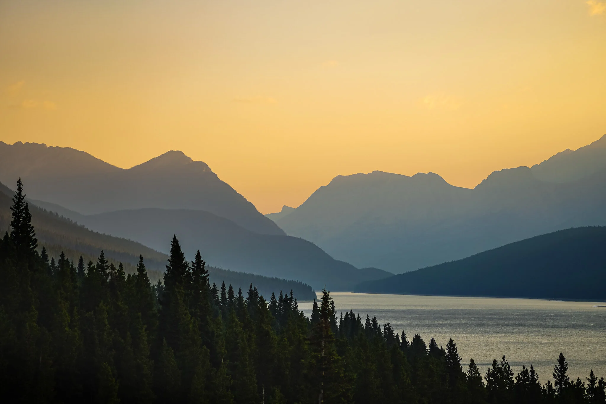Smokey Sunrise | Kananaskis Country