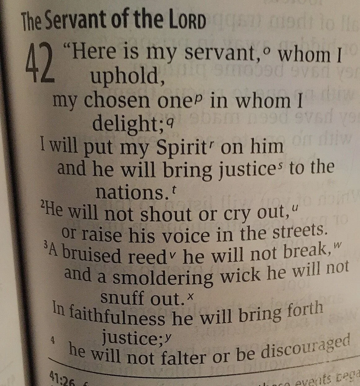 #TuesdayTruth Isaiah 42:3