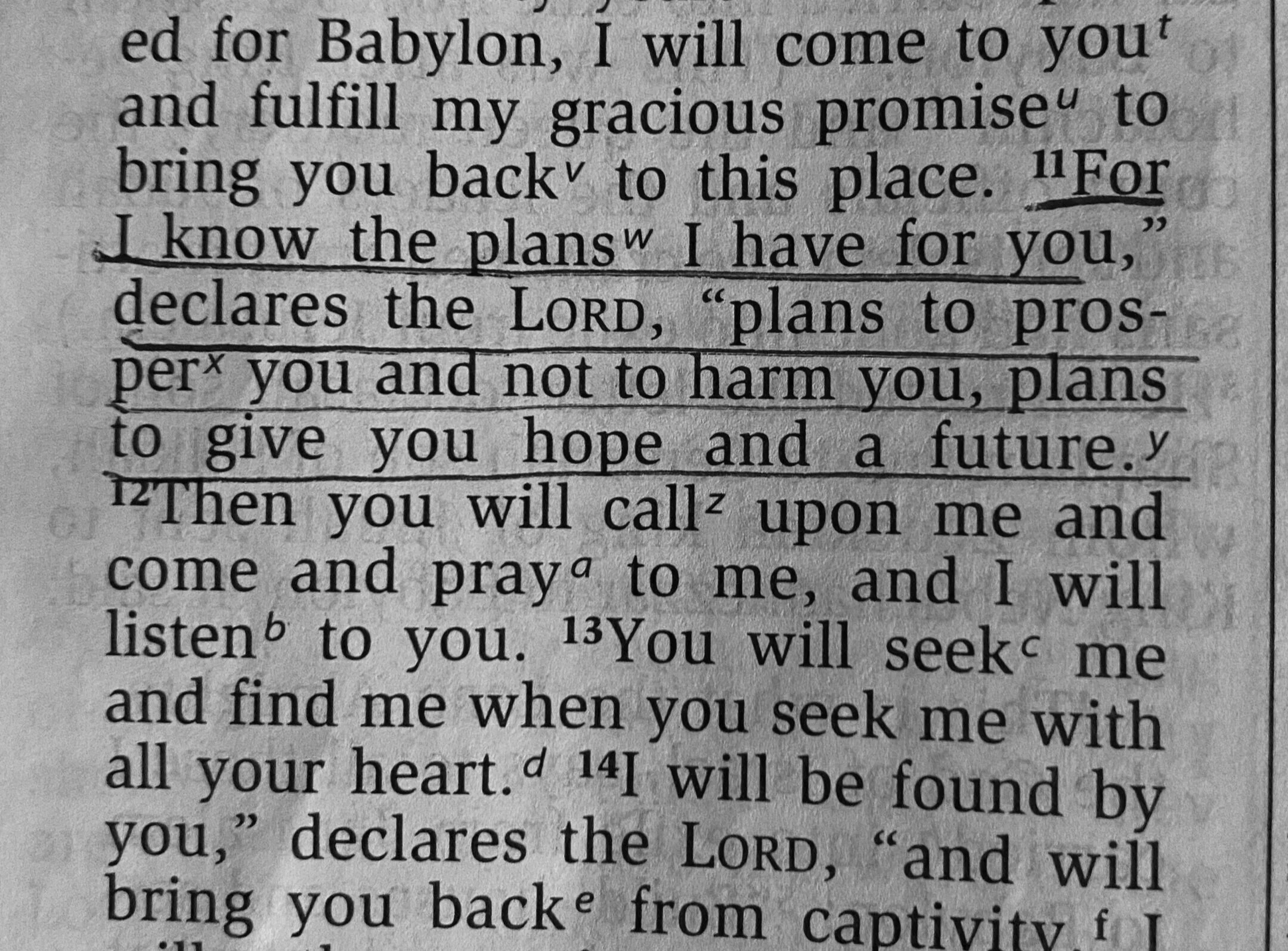 #TuesdayTruth Jeremiah 29:11-13