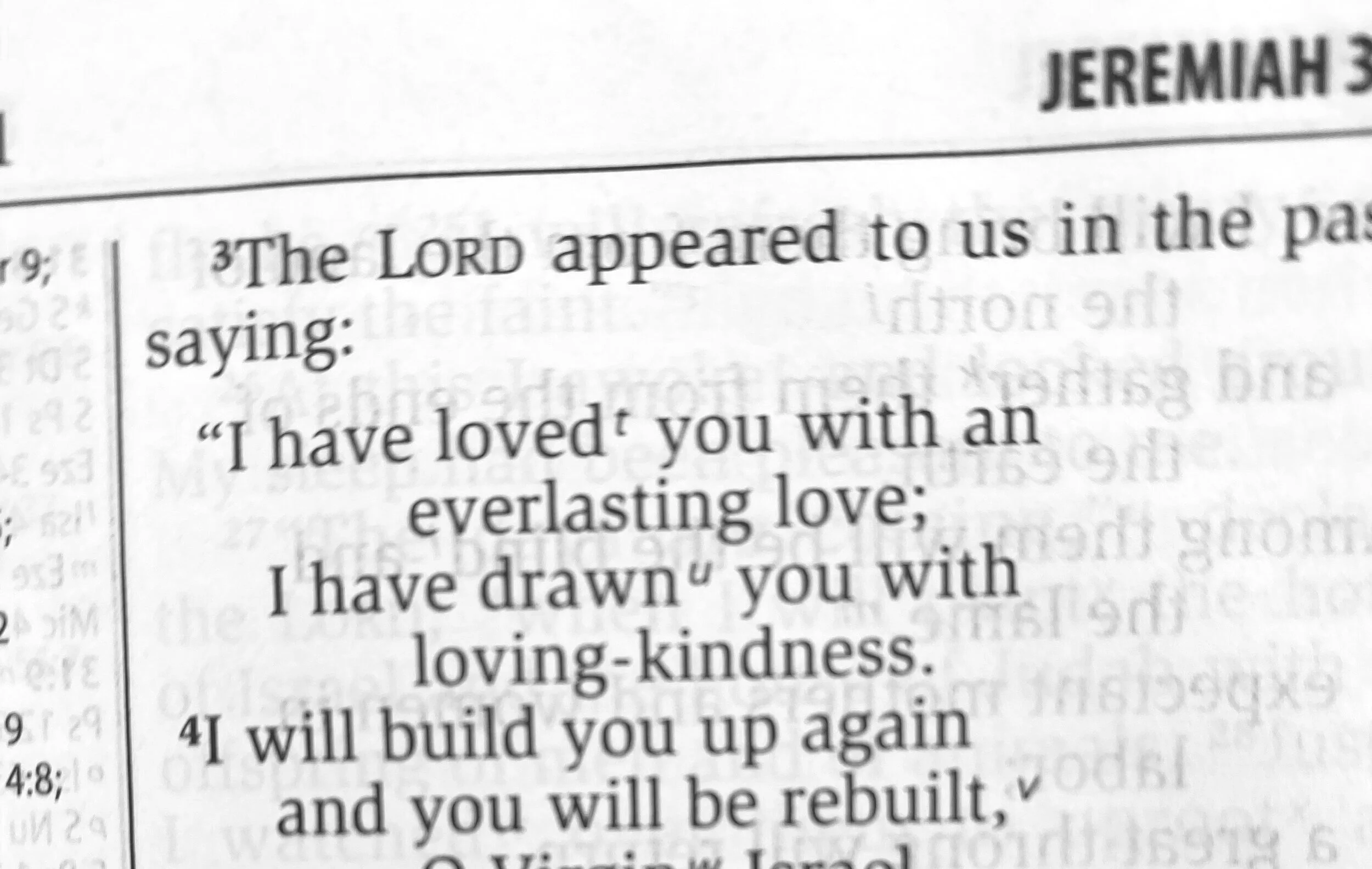 #TuesdayTruth Jeremiah 31:3-4