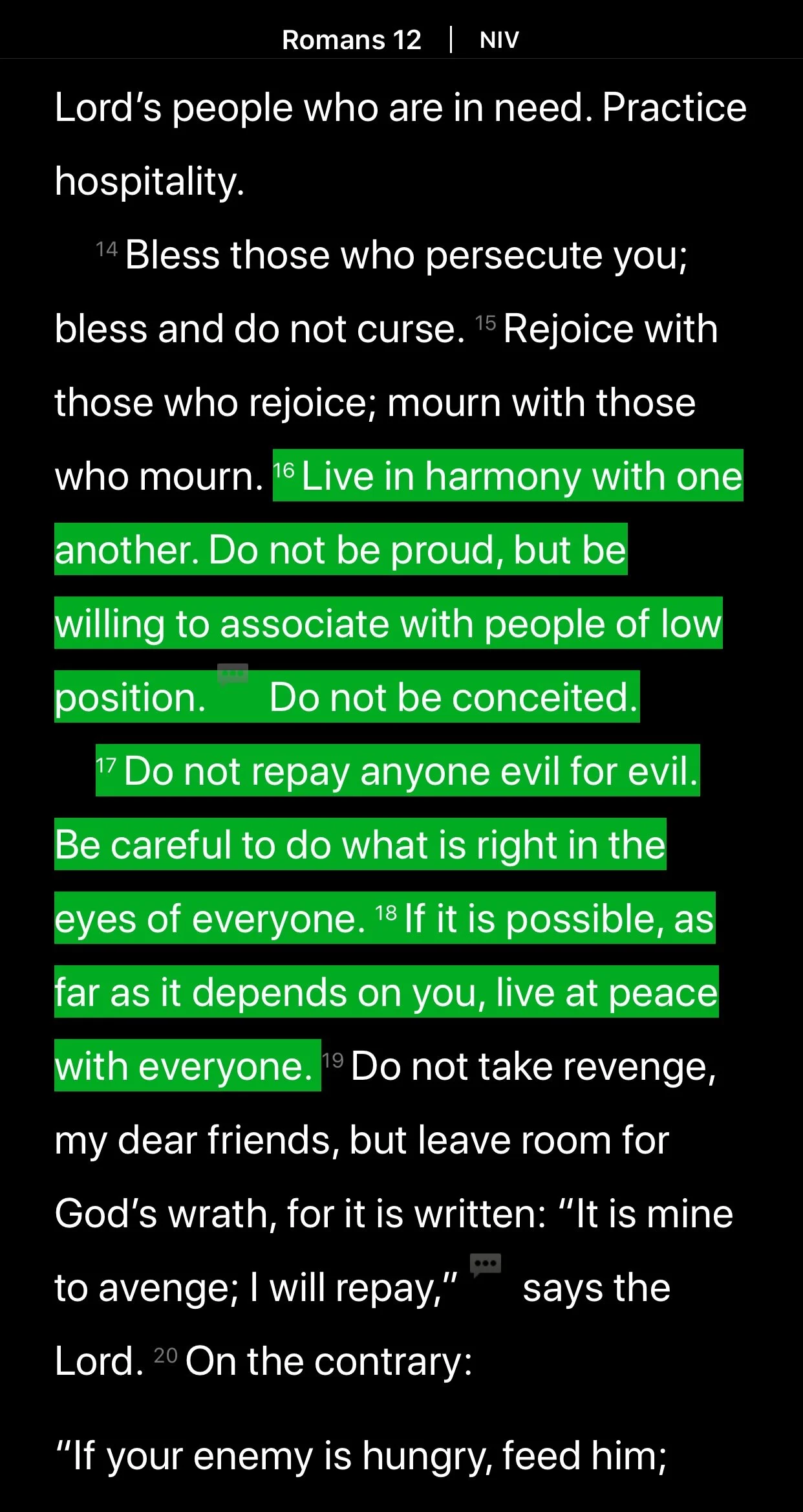 #TuesdayTruth Romans 12:16-18