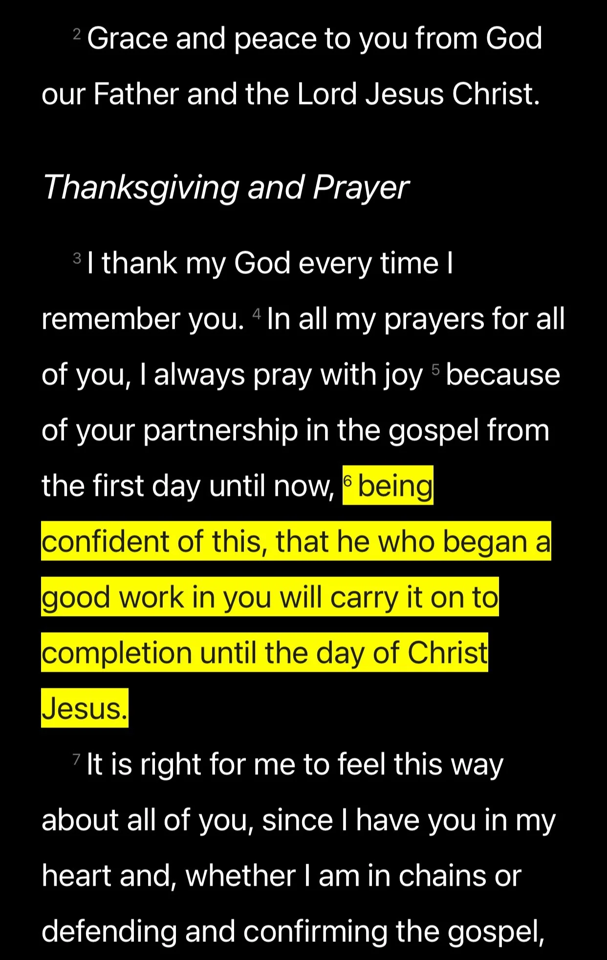 #TuesdayTruth Philippians 1:6