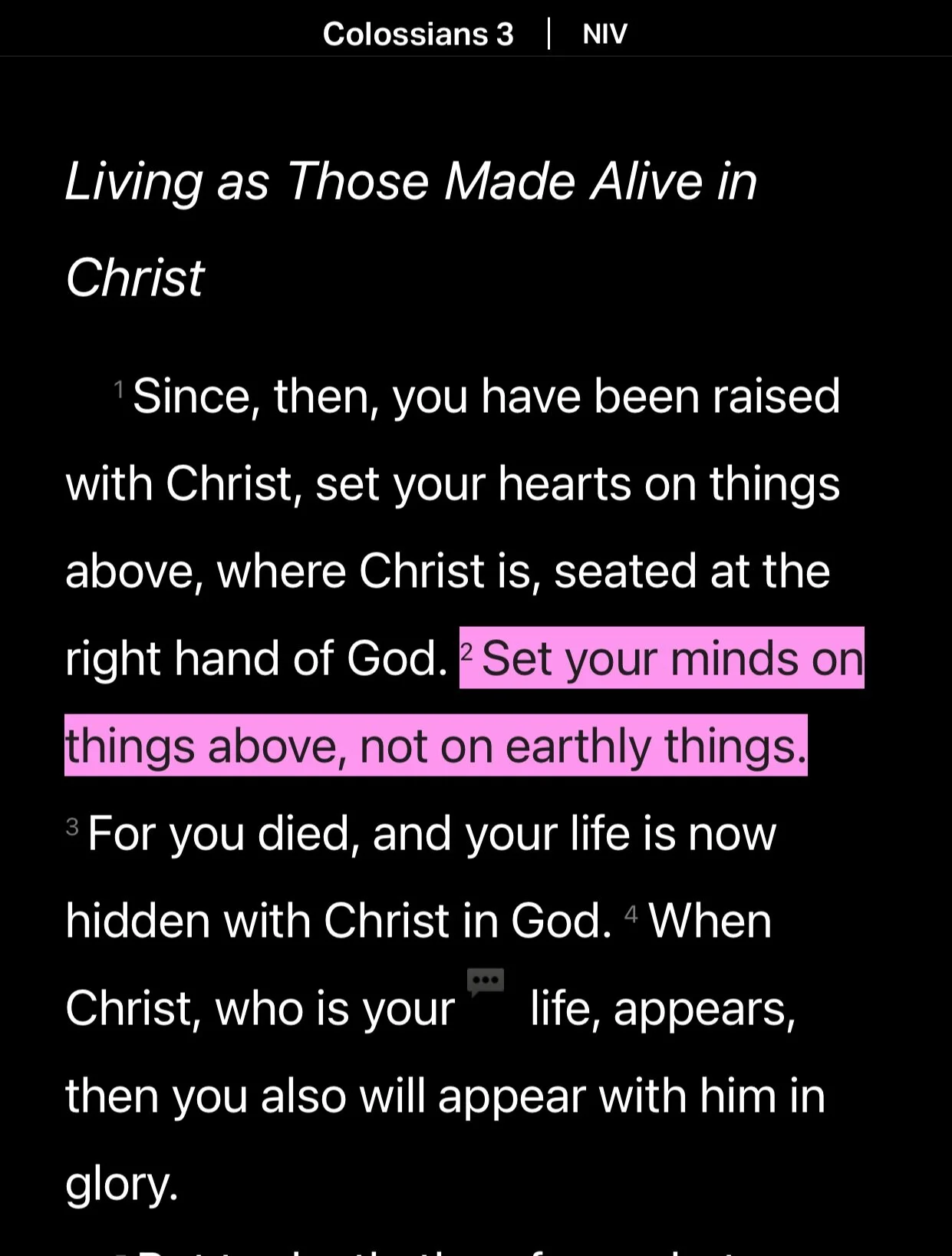 #TuesdayTruth Colossians 3:2