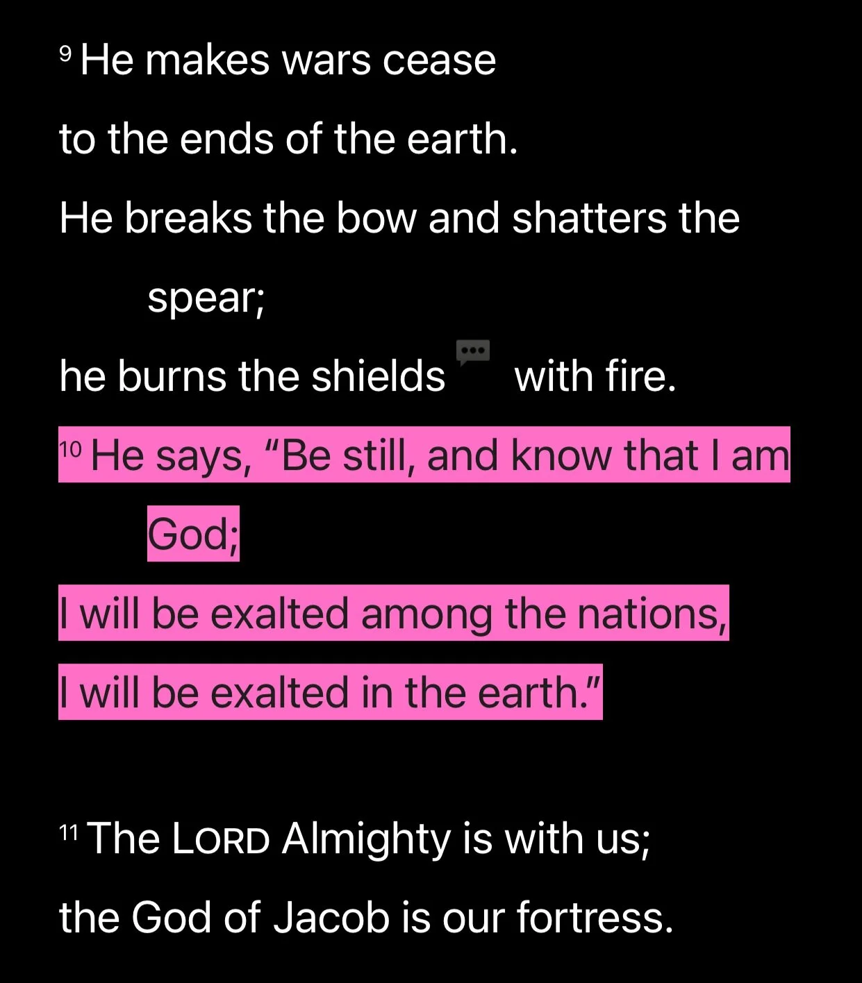 #TuesdayTruth - Be still- Psalms 46:1-11