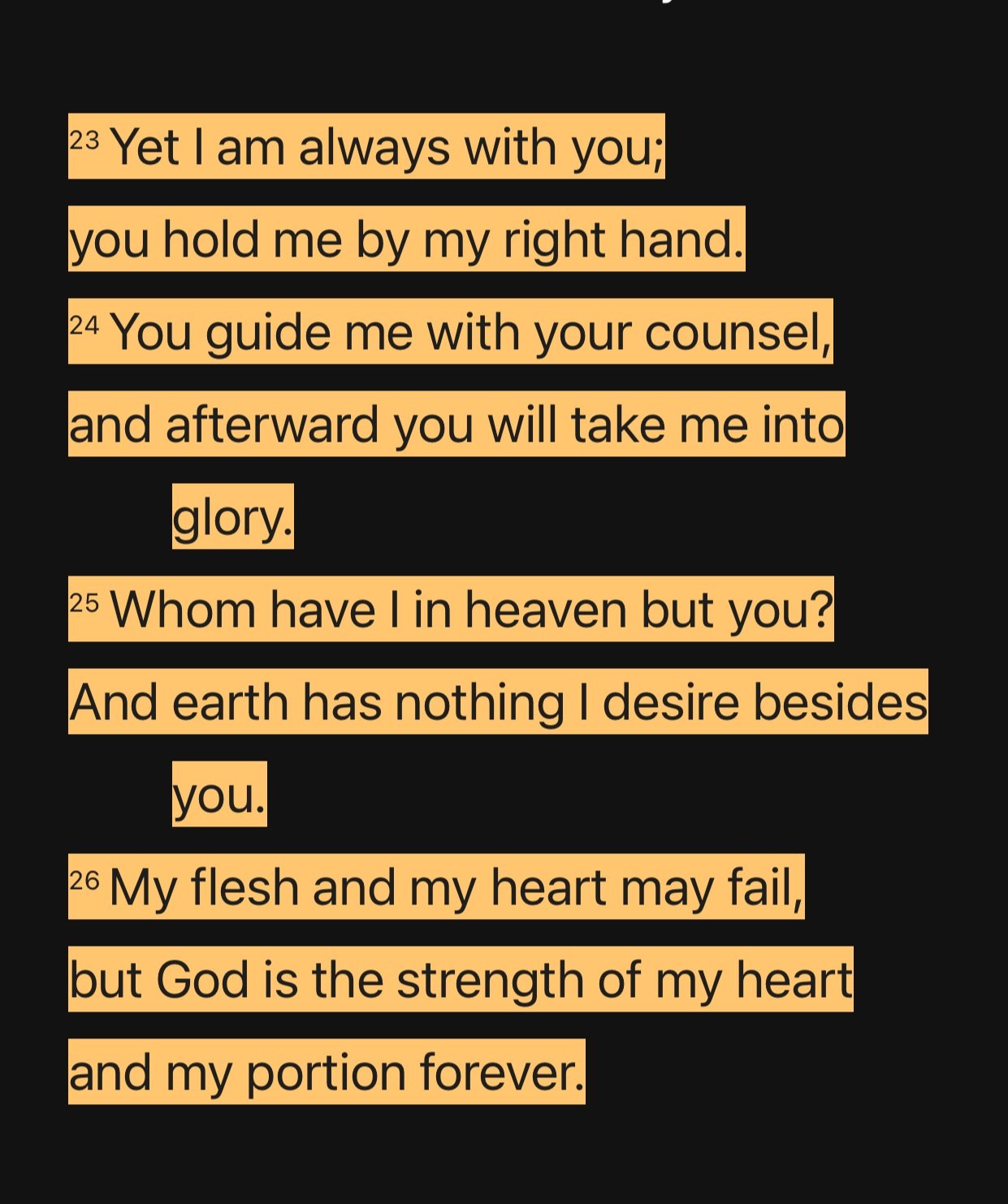 #TuesdayTruth Psalms 73:23-26