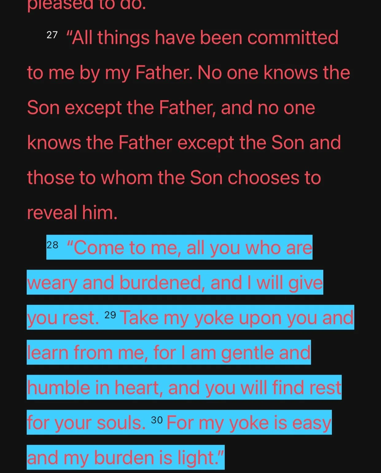 #TuesdayTruth Matthew 11:28-30