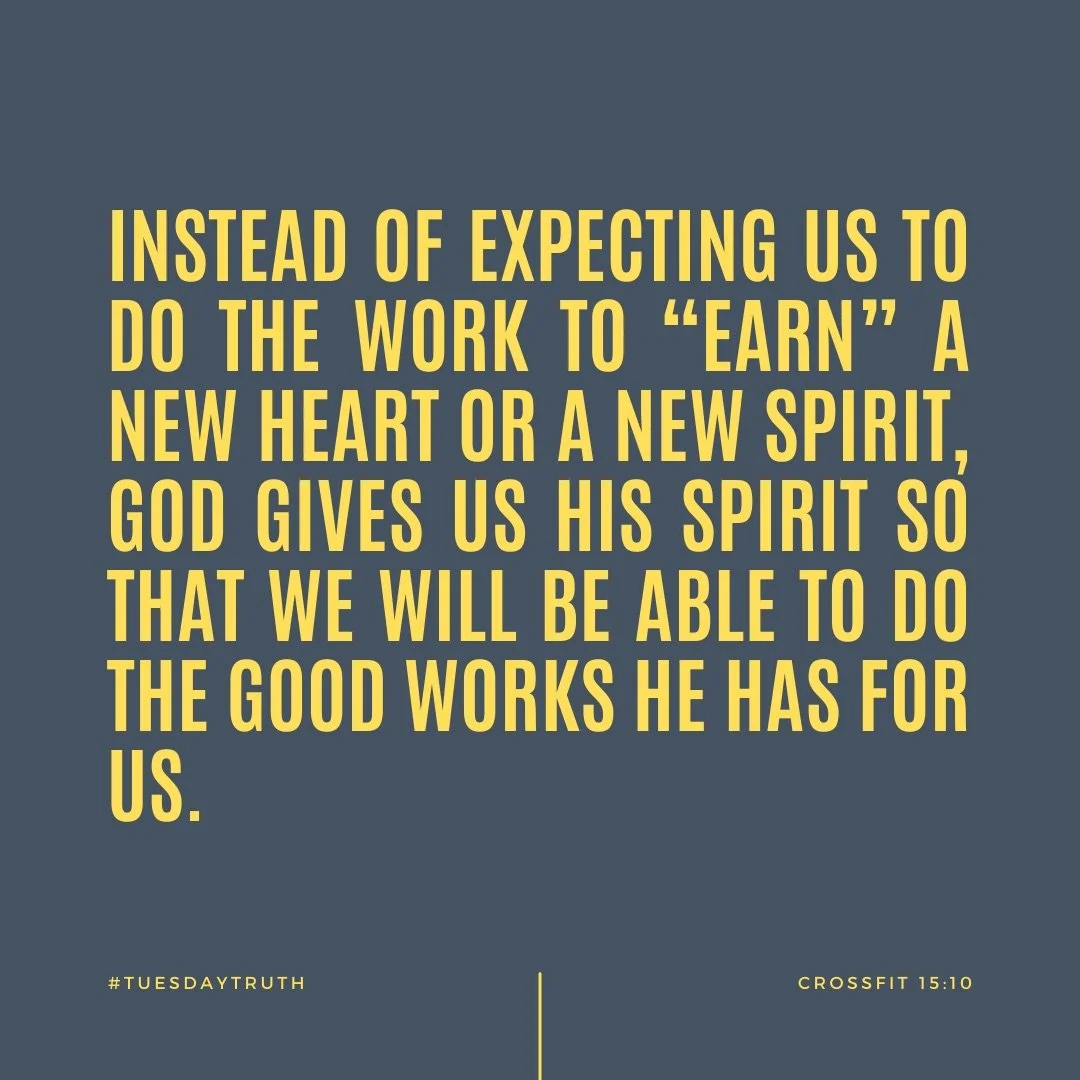 #TuesdayTruth Ezekiel 36:26-27