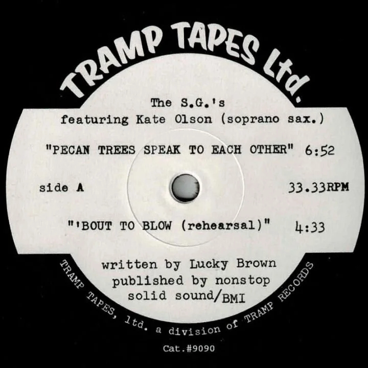 10" EP: THE S.G.'s featuring KATE OLSON - “PECAN TREES SPEAK…”