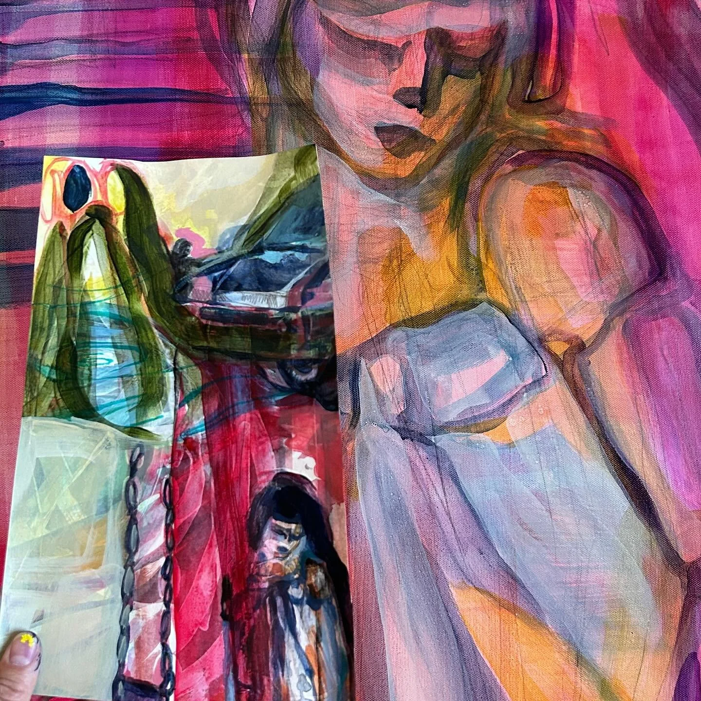 Diary | 10.30.25

#studiostories #memory #artistmother #njartist #drawingandpainting