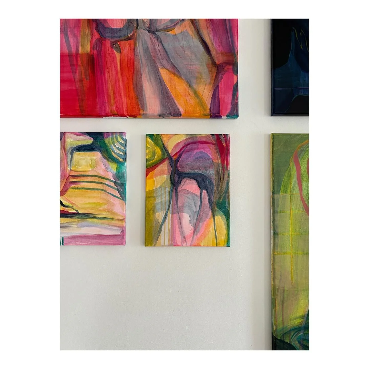 On the wall | 11.3.25

#worksinprogress #artdiary #acrylic #painting #njarts