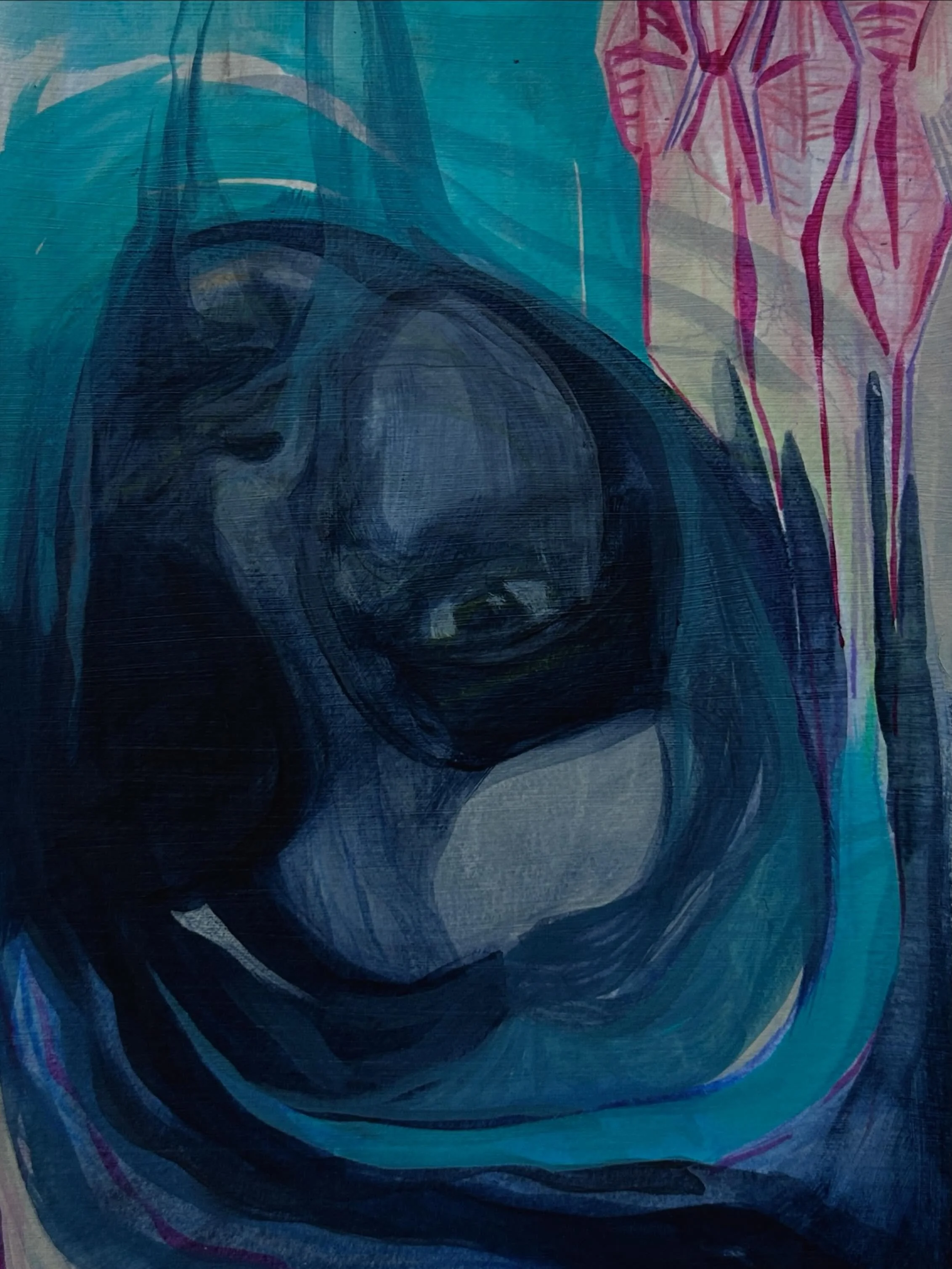 Diary | 5.30.26

watercolor, acrylic, and pencil on paper
7&rdquo; x 10&rdquo;

#mixedmediaartwork #dibujos #waterwoman #ghost