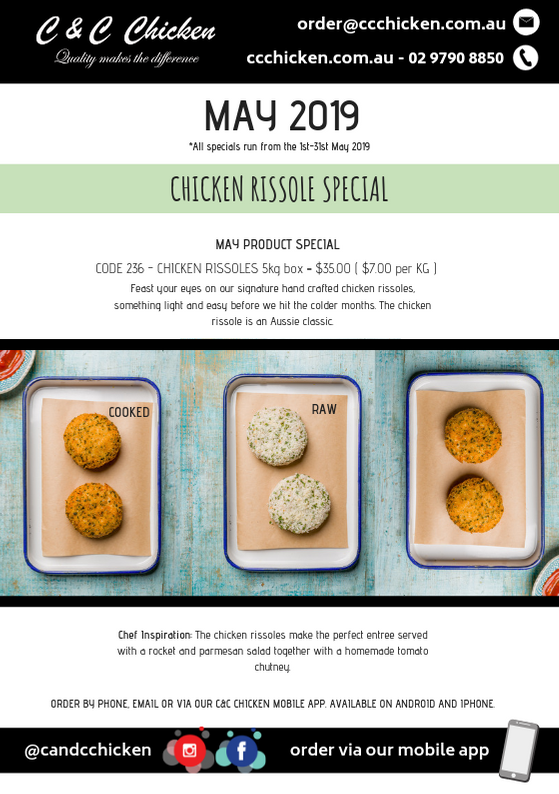 C&amp;C CHICKEN MAY SPECIAL 2019