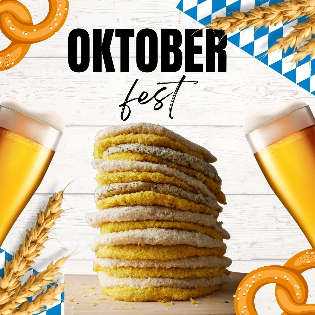 Oktoberfest  Monthly Specials 

Code 260 - Veal Schnitzel 
Code 259 - Pork Schnitzel 
Code 404 - 850g - 1kg Panko Schnitzel 

C&amp;C Chicken is committed to providing you with only the best ingredients, so you can feel confident that you're serving 