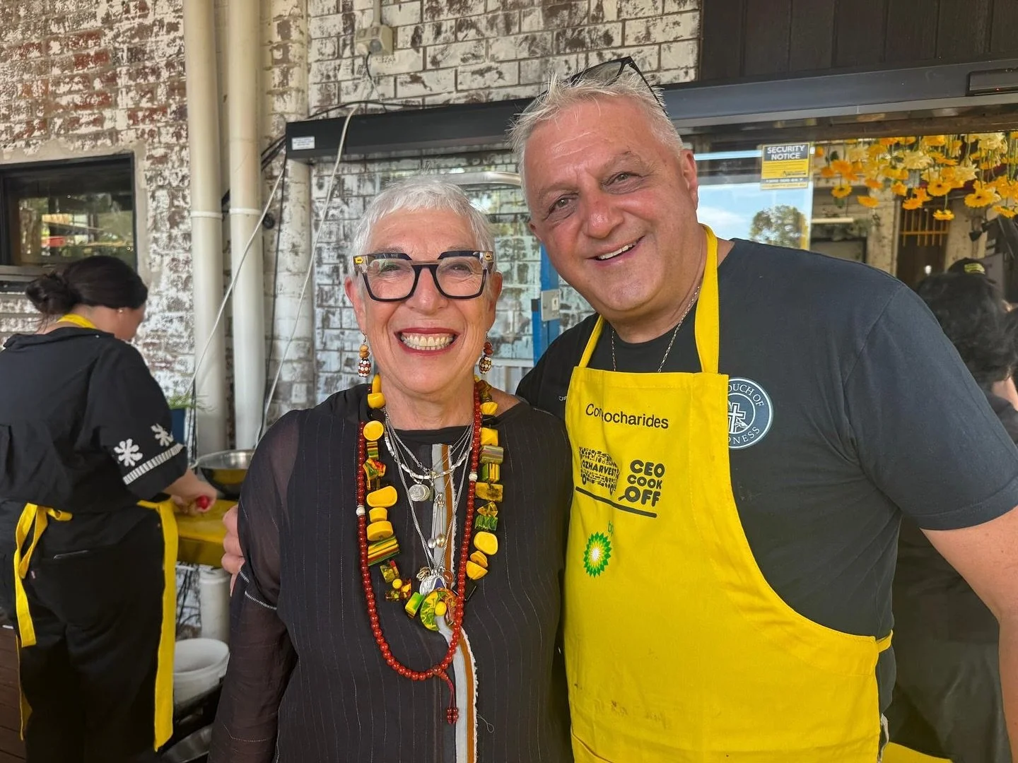 Con our founder representing at the OzHarvest Cook Off. Cooking for a cause and serving up change. 👨&zwj;🍳✨ #OzHarvest #CookOff #GivingBack @ozharvest