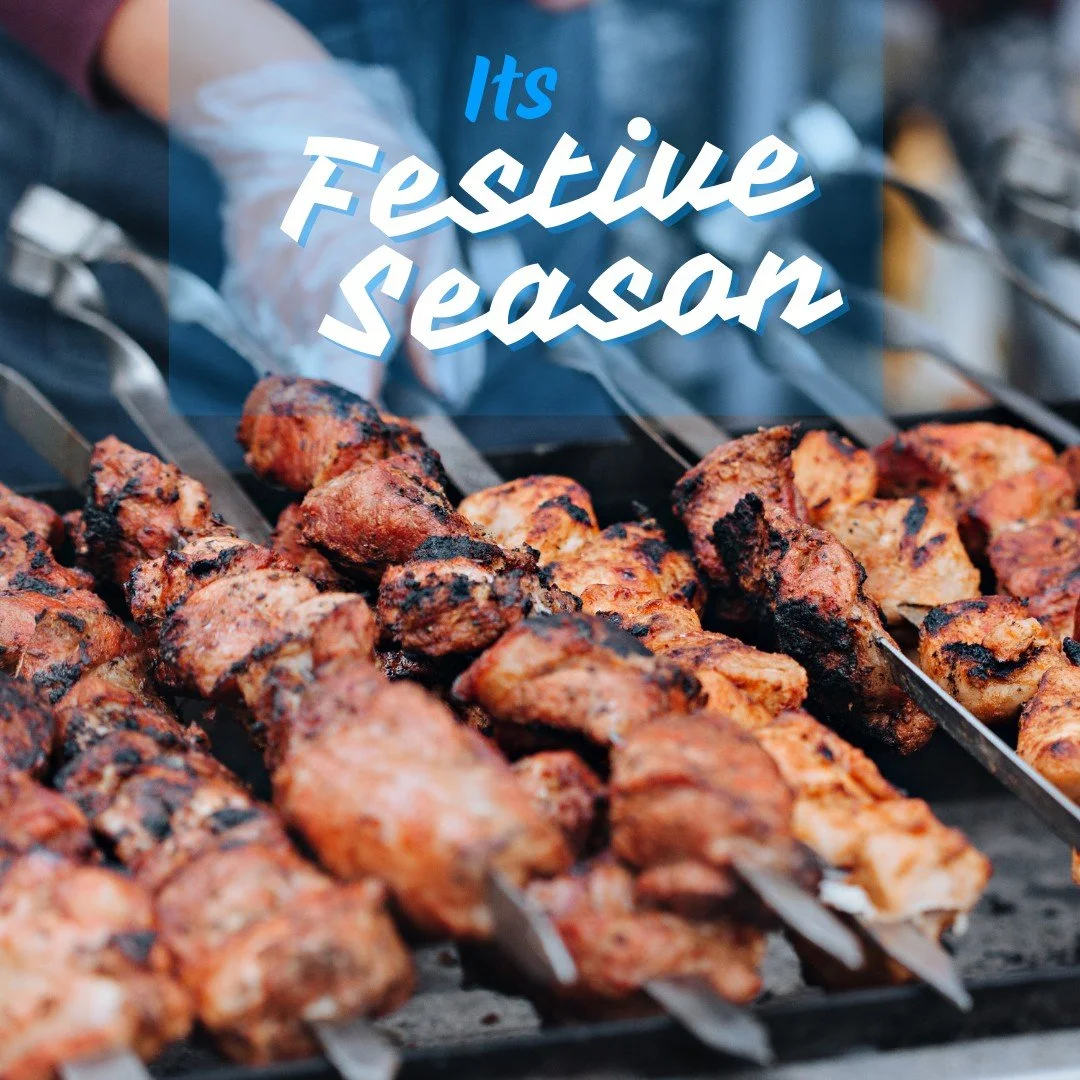 December - Holiday Season Specials 

- Code 160 - Fresh Chicken kebabs 
- Code 162 - Fresh Chicken kebabs 
- Code 164 - Fresh Lamb kebabs 
- Code 168 - Fresh Lamb kebabs 
- Code 252 - Boneless Turkey roll stuffed with Sage &amp; Onion 
- Code 250 - B