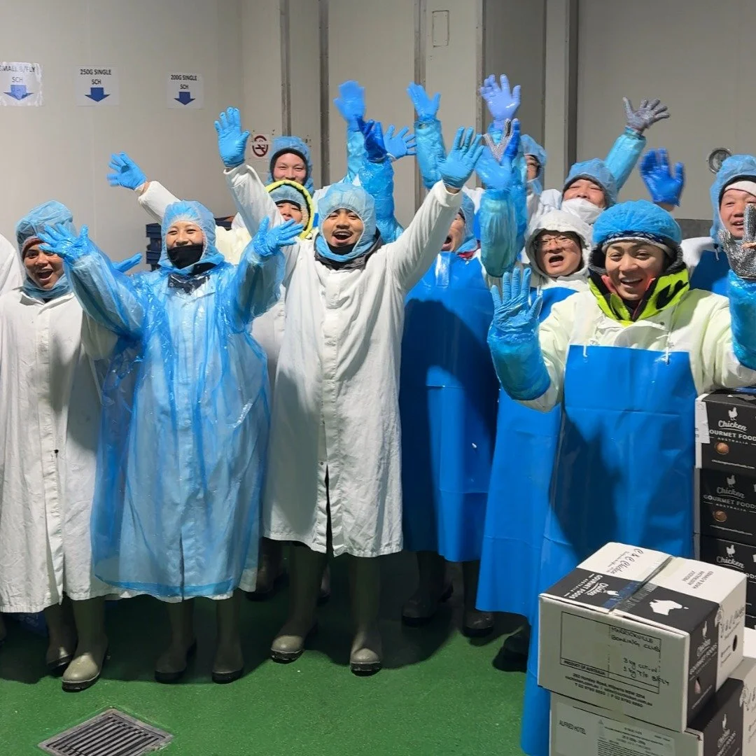 Meet the faces behind the C&amp;C Chicken 🤍 Preperation Team
The team who keeps our facility running smoothly every day!
Grateful for this hardworking crew and everything they do. ✨