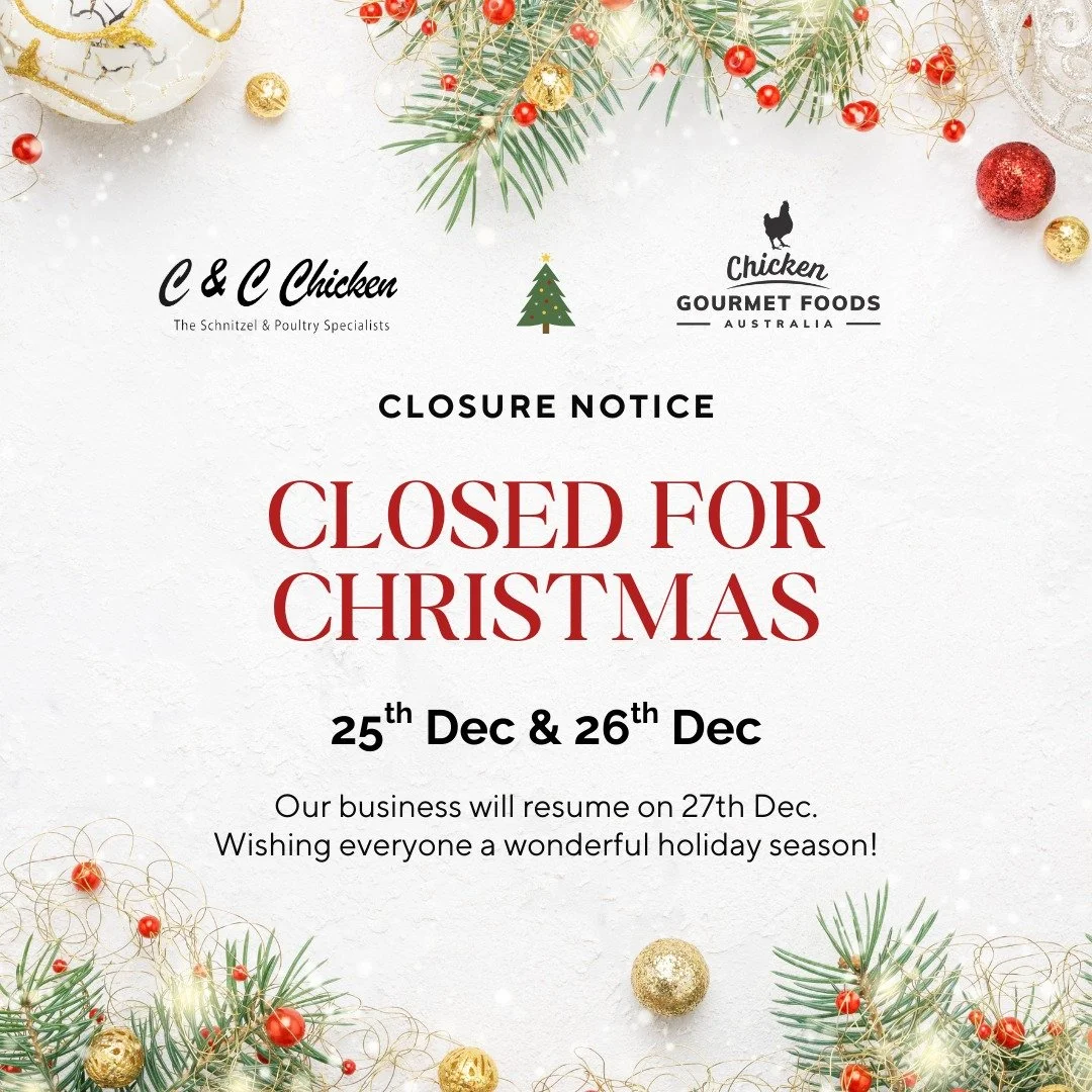 Our team will be taking a festive break to enjoy the holiday season!
 Please note that we will be closed on the following dates:

- Thursday 25/12/2025 
- Friday 26/12/2025 
- Business resuming Saturday 27th 
* Canberra resumes Monday 29th 

Thank yo