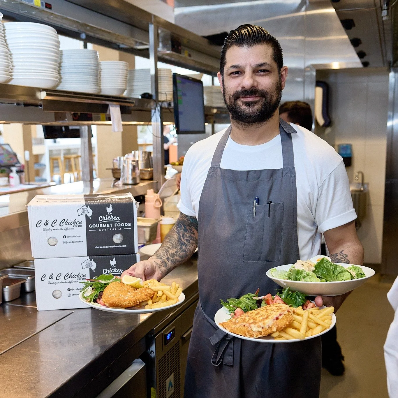 Chef Dan from  @stgeorgesalingclub 👨&zwj;🍳

Preparing delicious dishes using our premium chicken products &mdash; crafted for chefs who demand quality and flavour in every bite. From kitchen to plate, it&rsquo;s the ingredient professionals trust t