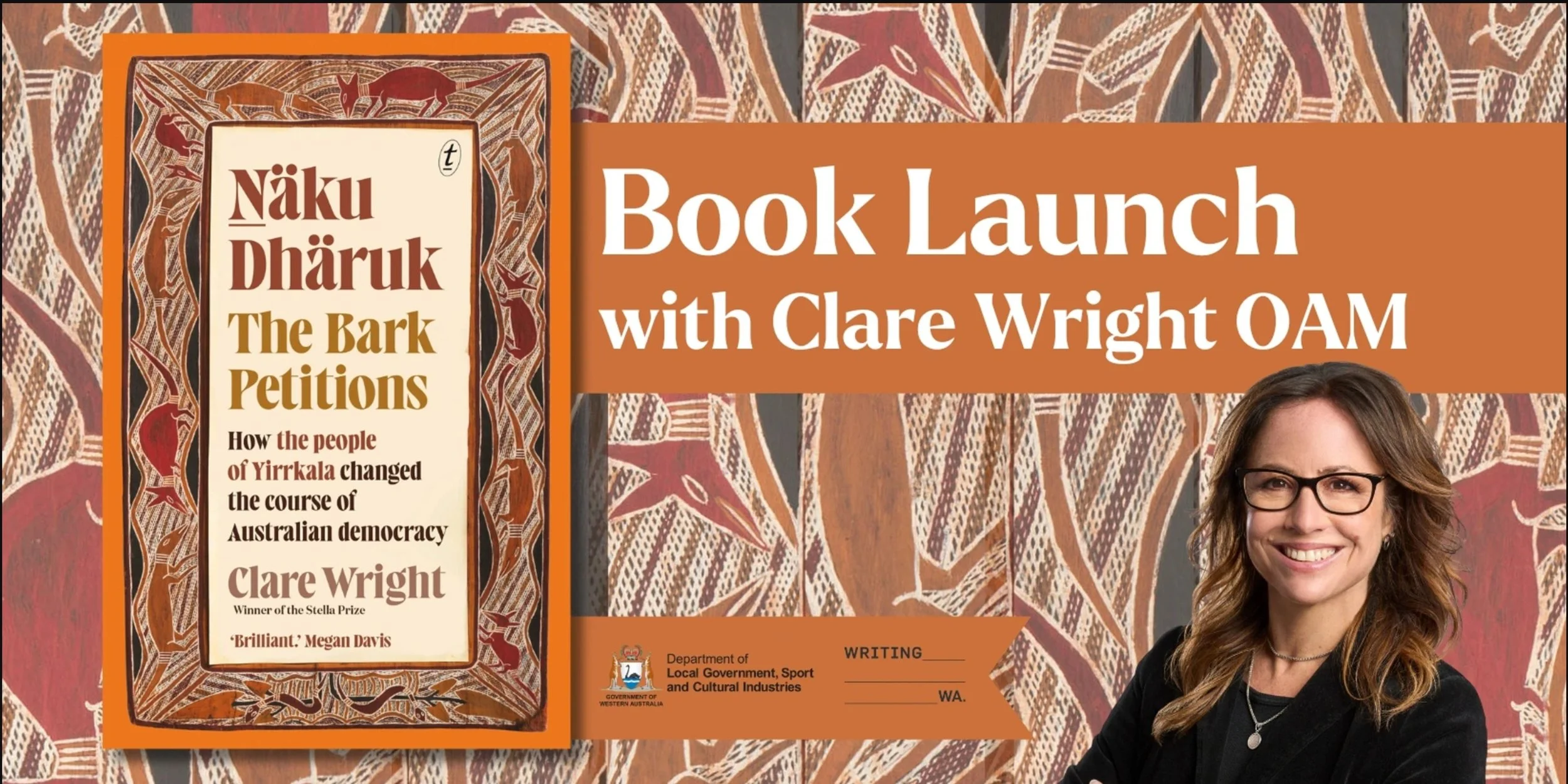 Book Launch - Naku Dharuk The Bark Petitions: How the People of Yirrkala Changed the Course of Australian Democracy