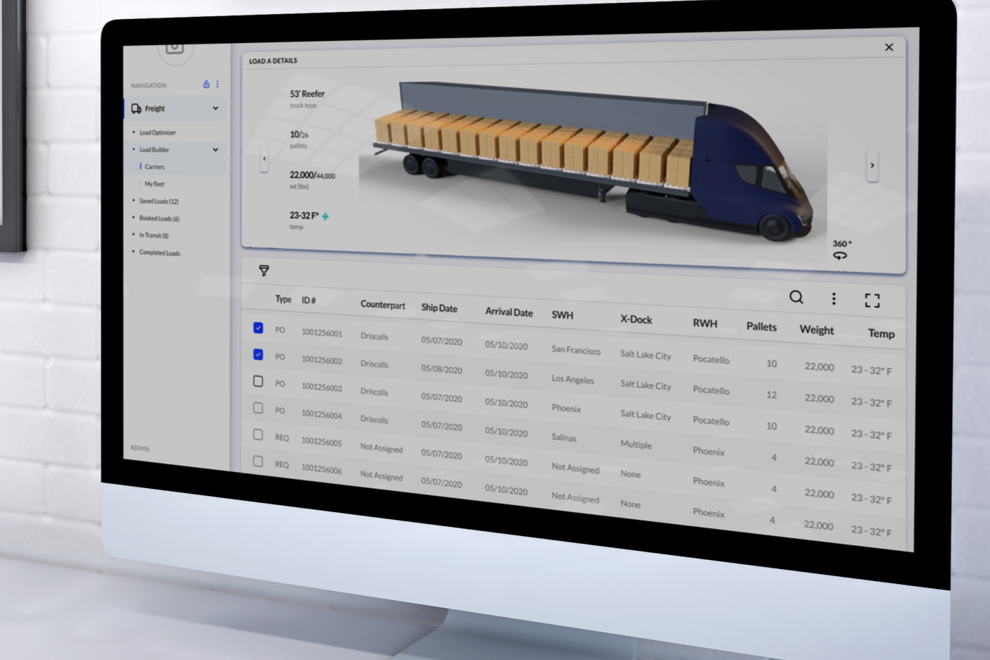 iTradeFreight - Logistics Management System