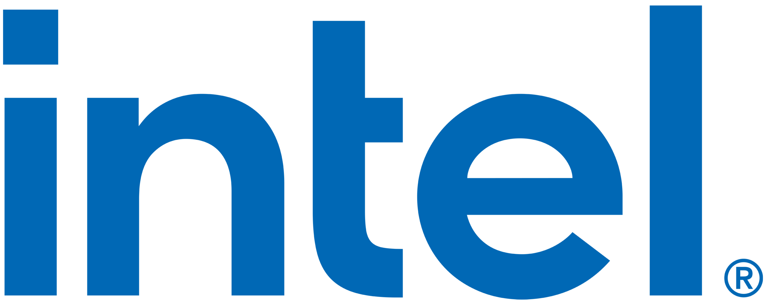Intel blue logo