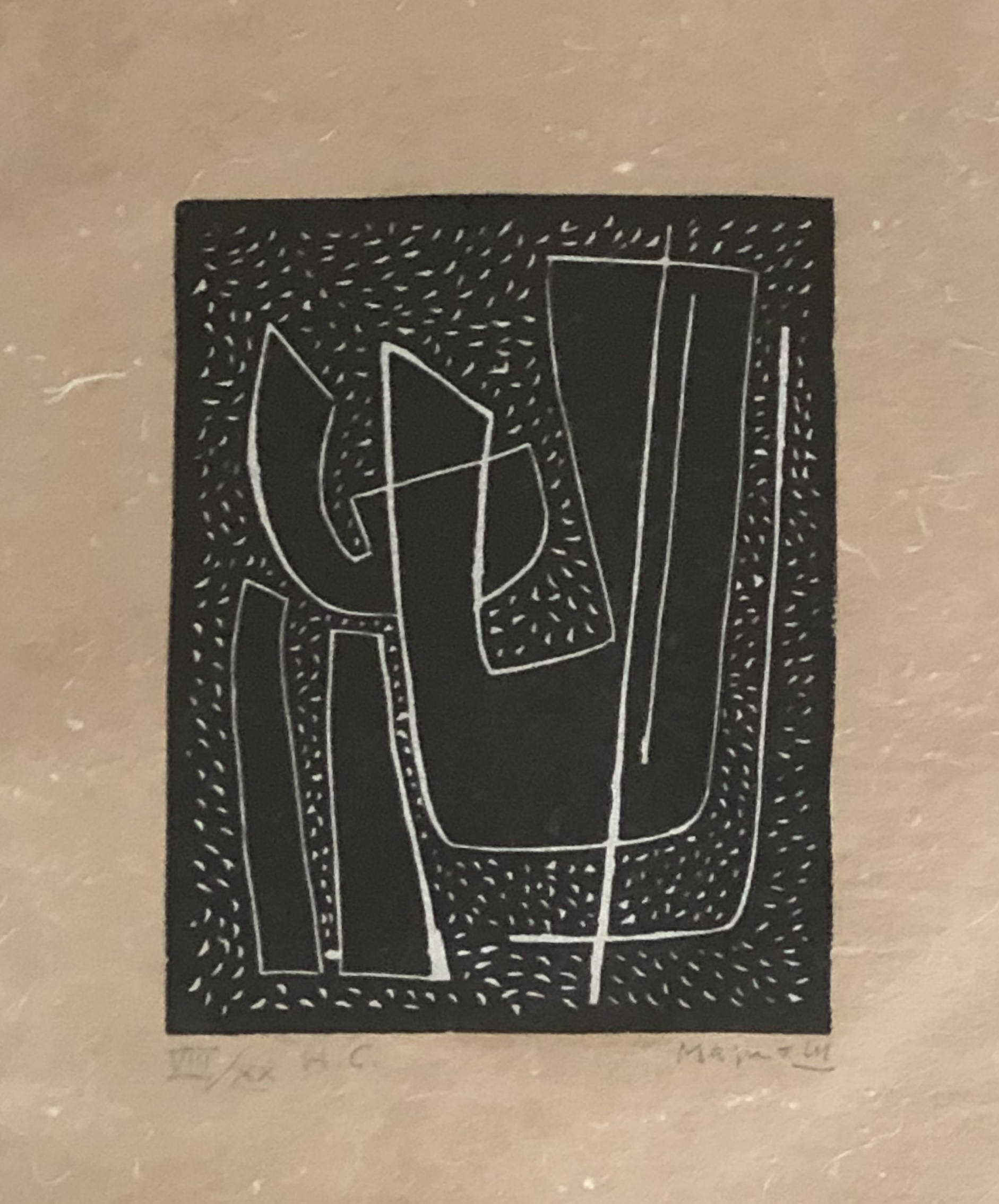 Untitled (Fond Noir) from L’Album de la Ferrage