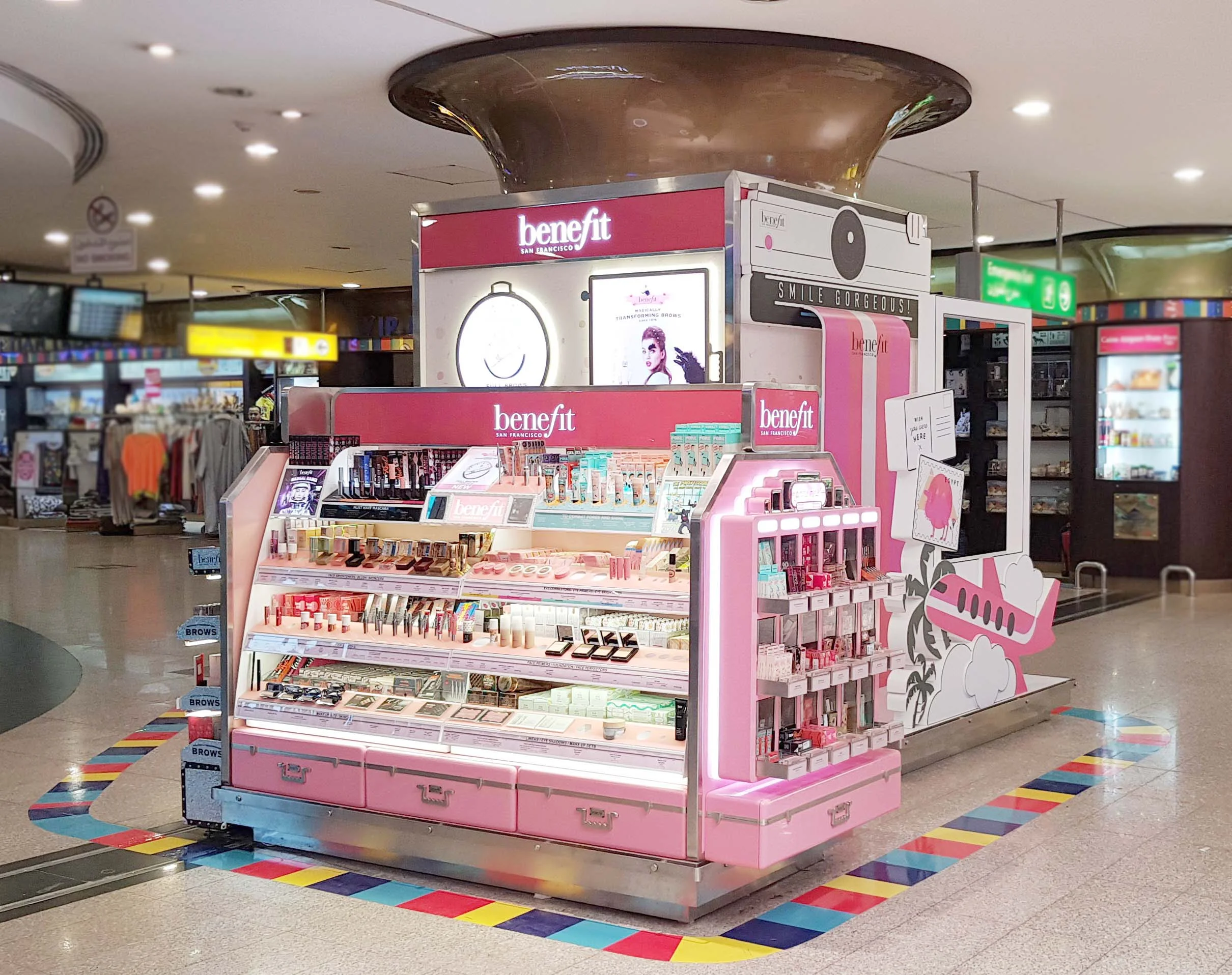 Benefit Cosmetics - New Travel Retail Location in Cairo, Egypt