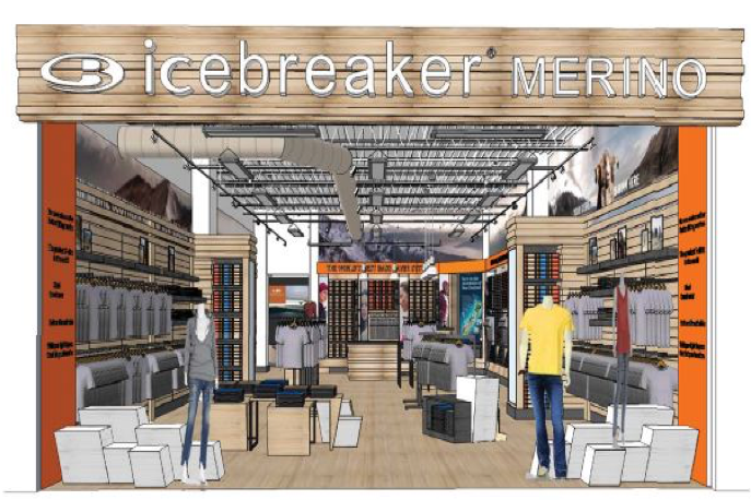 Icebreaker New Store Design