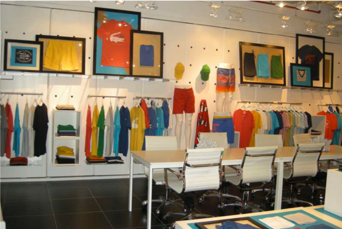 Lacoste - Showroom Showcase