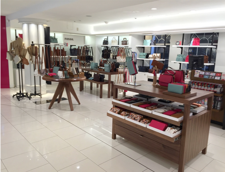 Fossil - Women's Leather Shop-in-Shop Macy's NYC