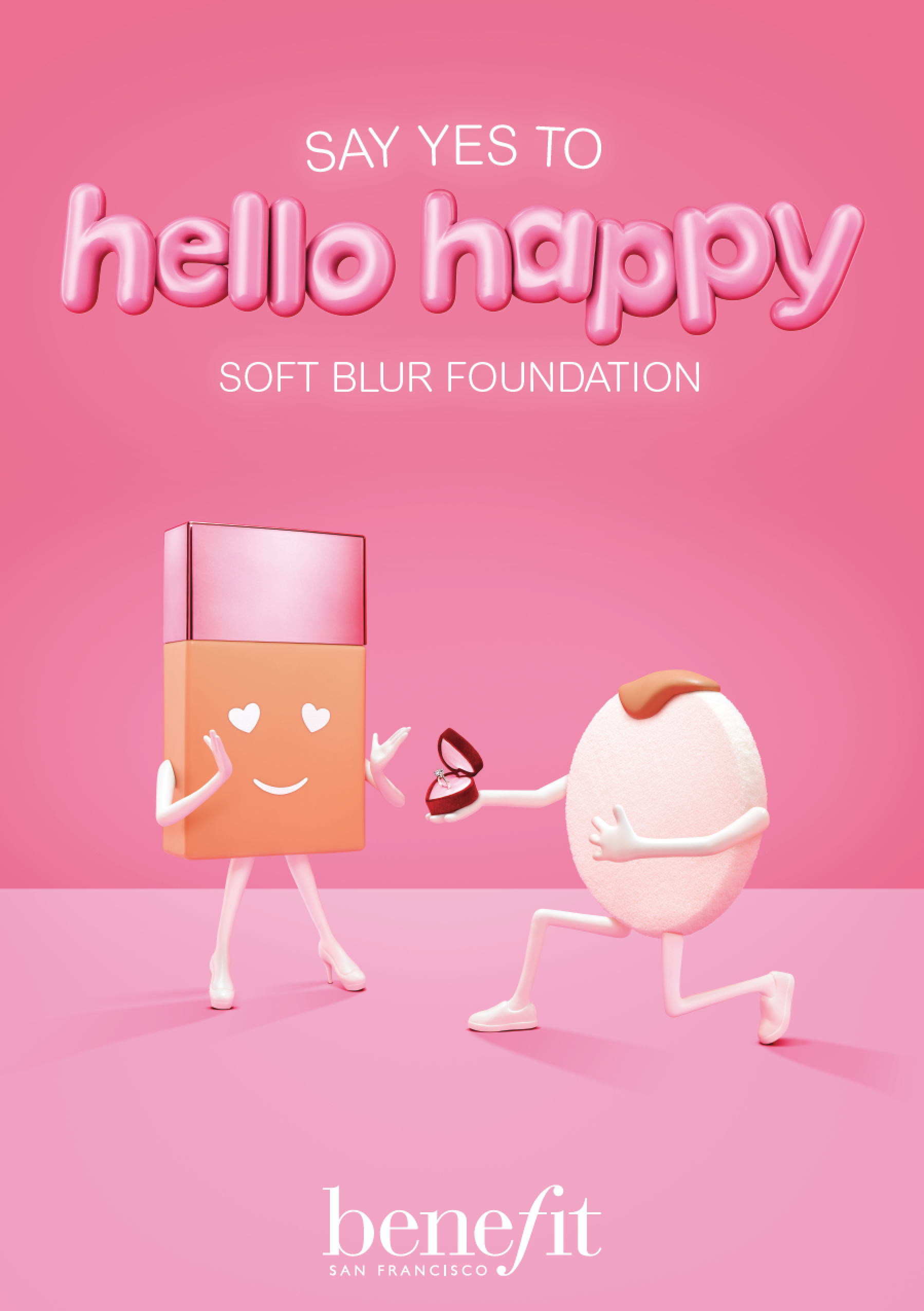 HELLO HAPPY Soft Blur Foundation Global Launch, Shanghai China