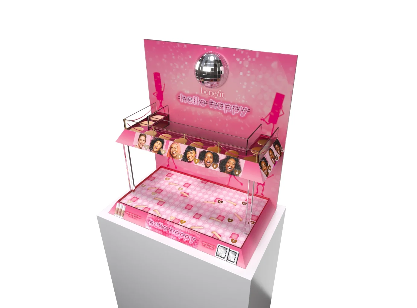 Benefit Cosmetics - Hello Happy Foundation Launch Tester Unit