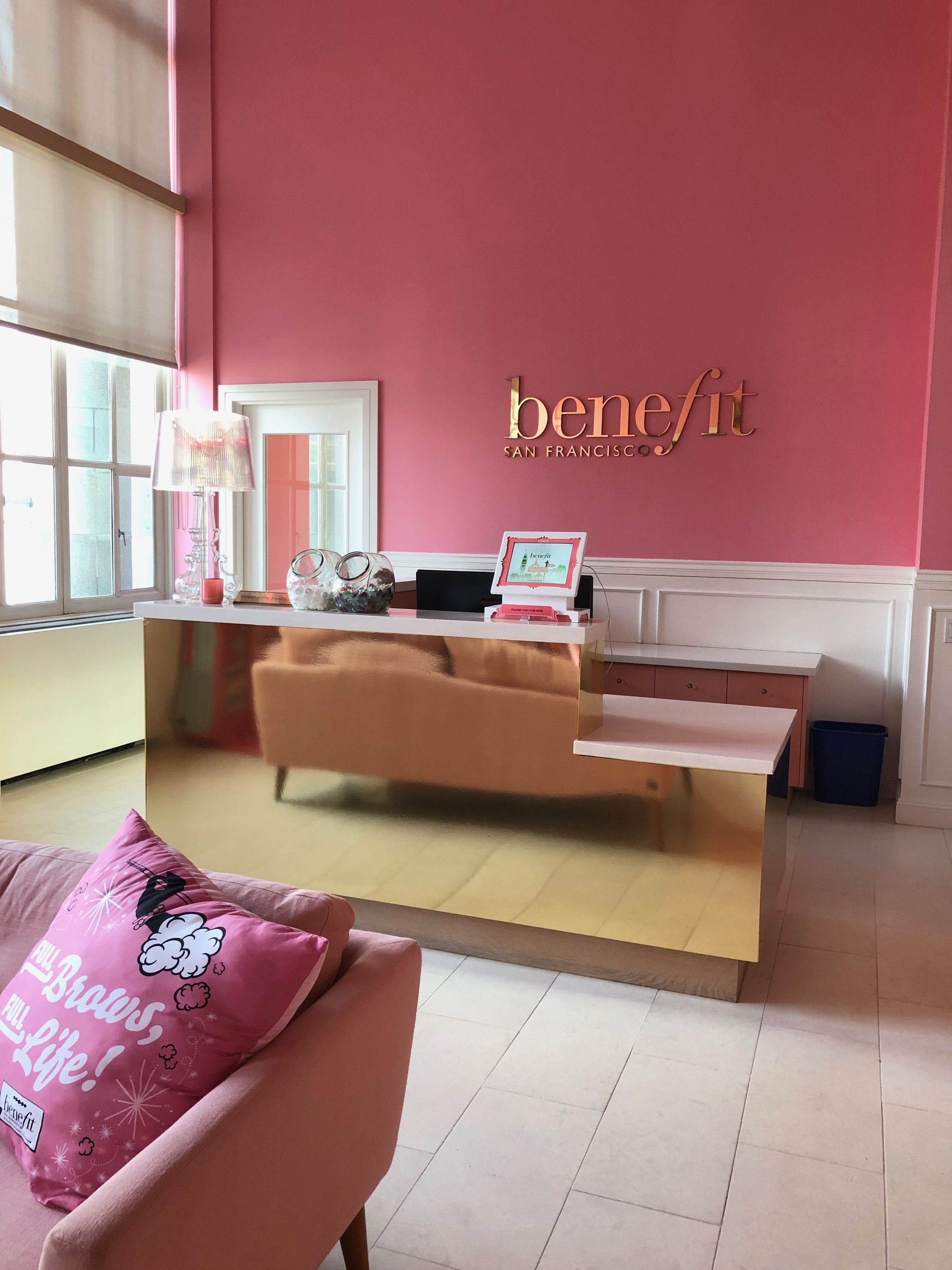 Benefit Cosmetics - HQ Reception Refresh