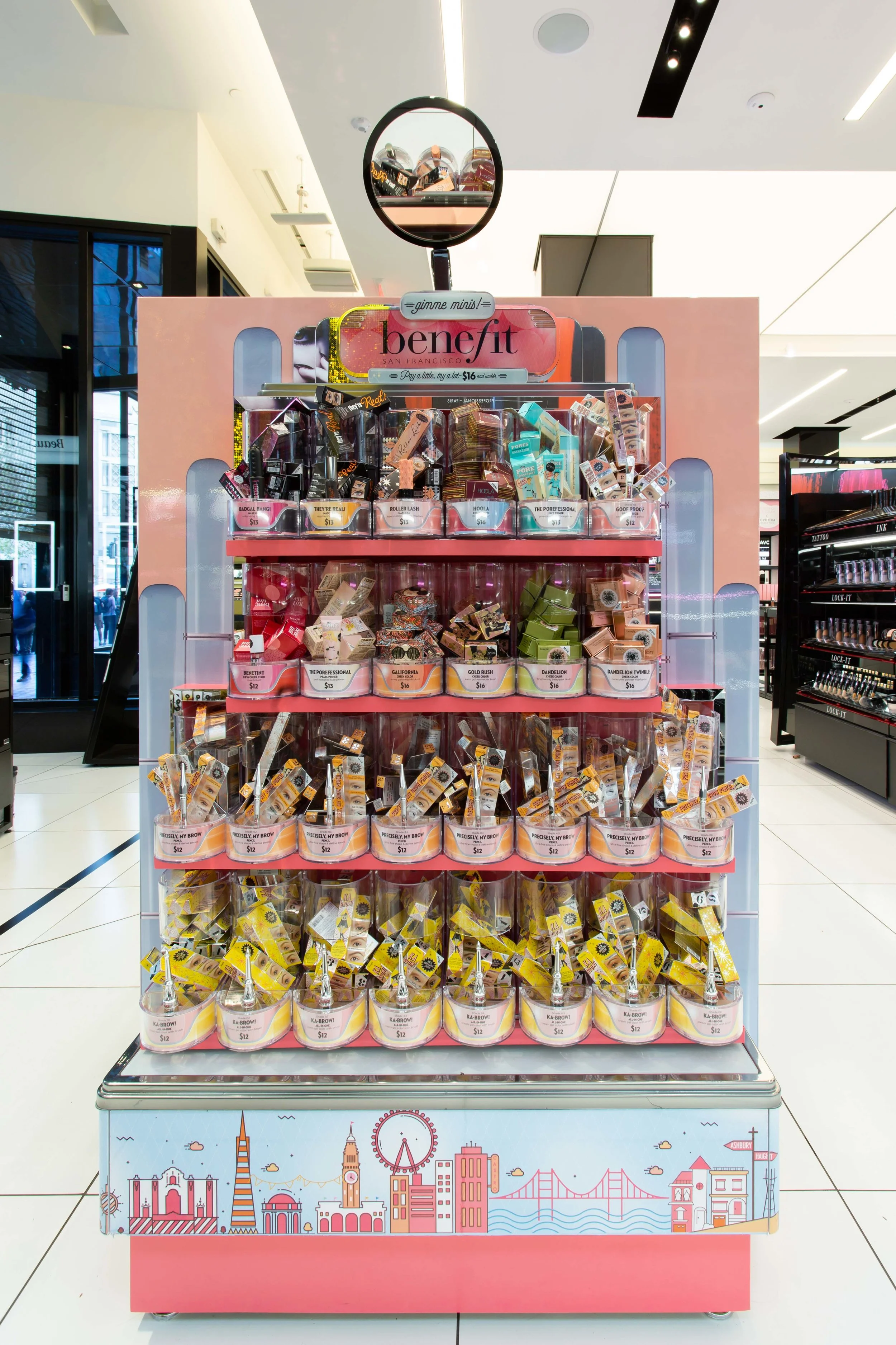 Powell Street - New Sephora Gimme Minis Endcap