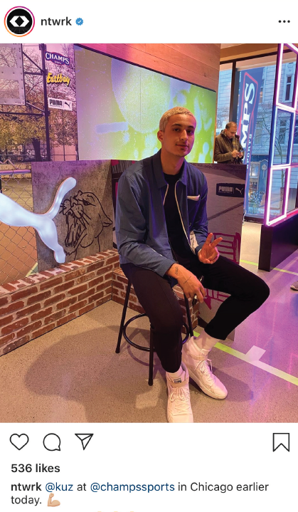 Lakers' Kyle Kuzma Appearance