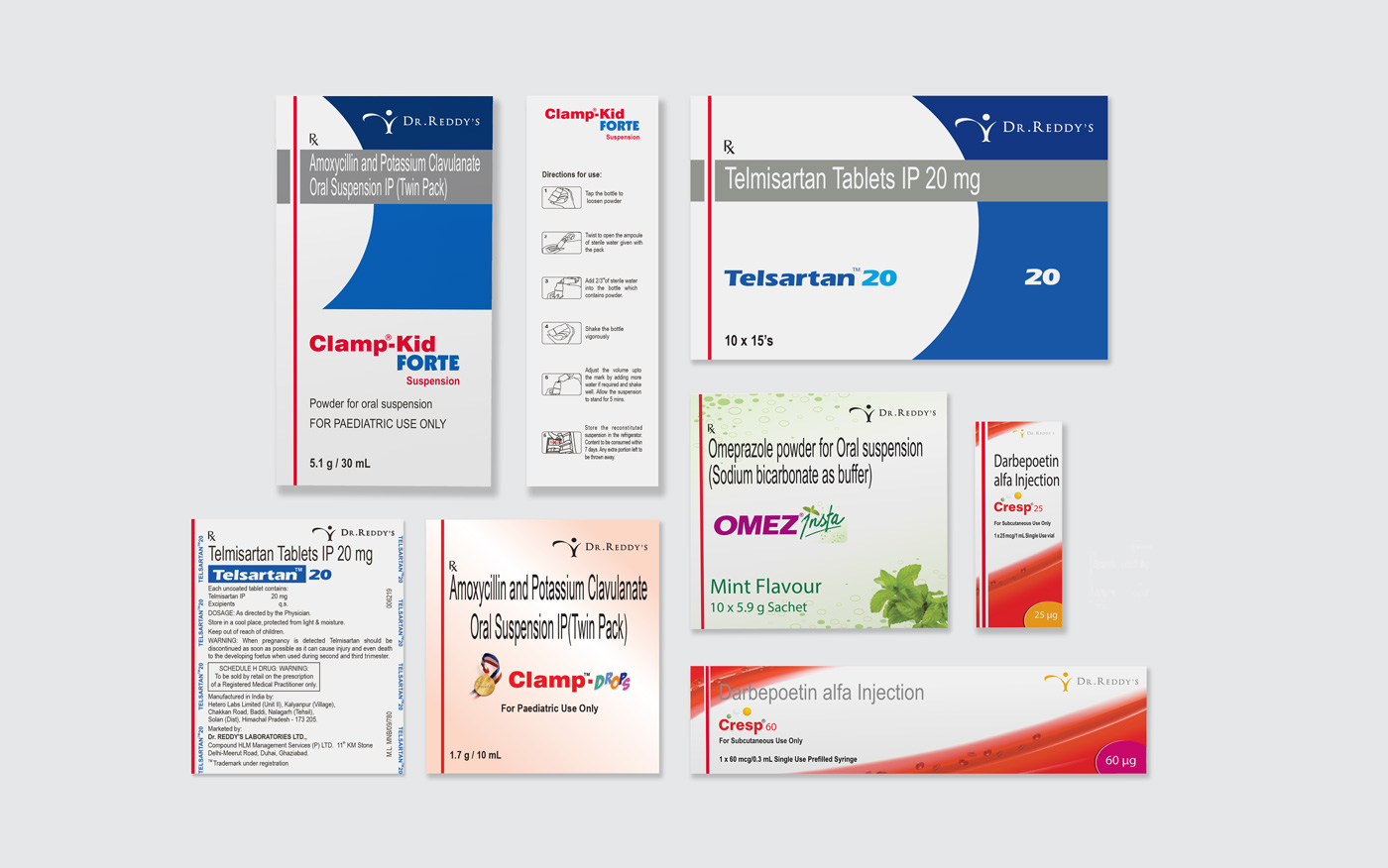 Packaging before redesign