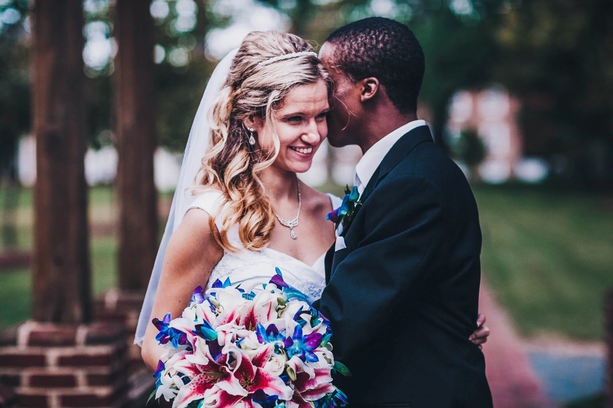 groom whispering in brides ear.jpg