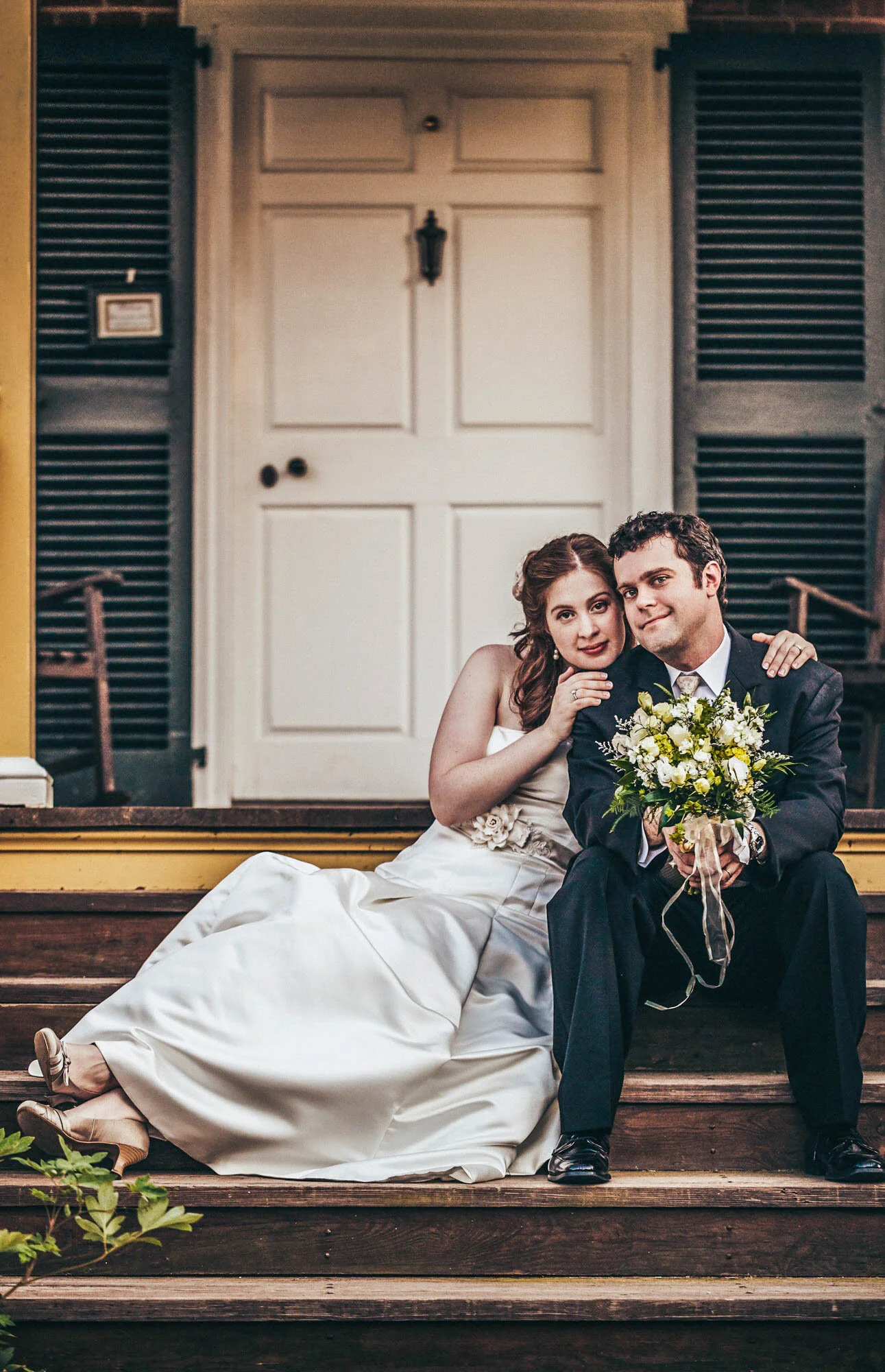 wedding couple on front steps.jpg
