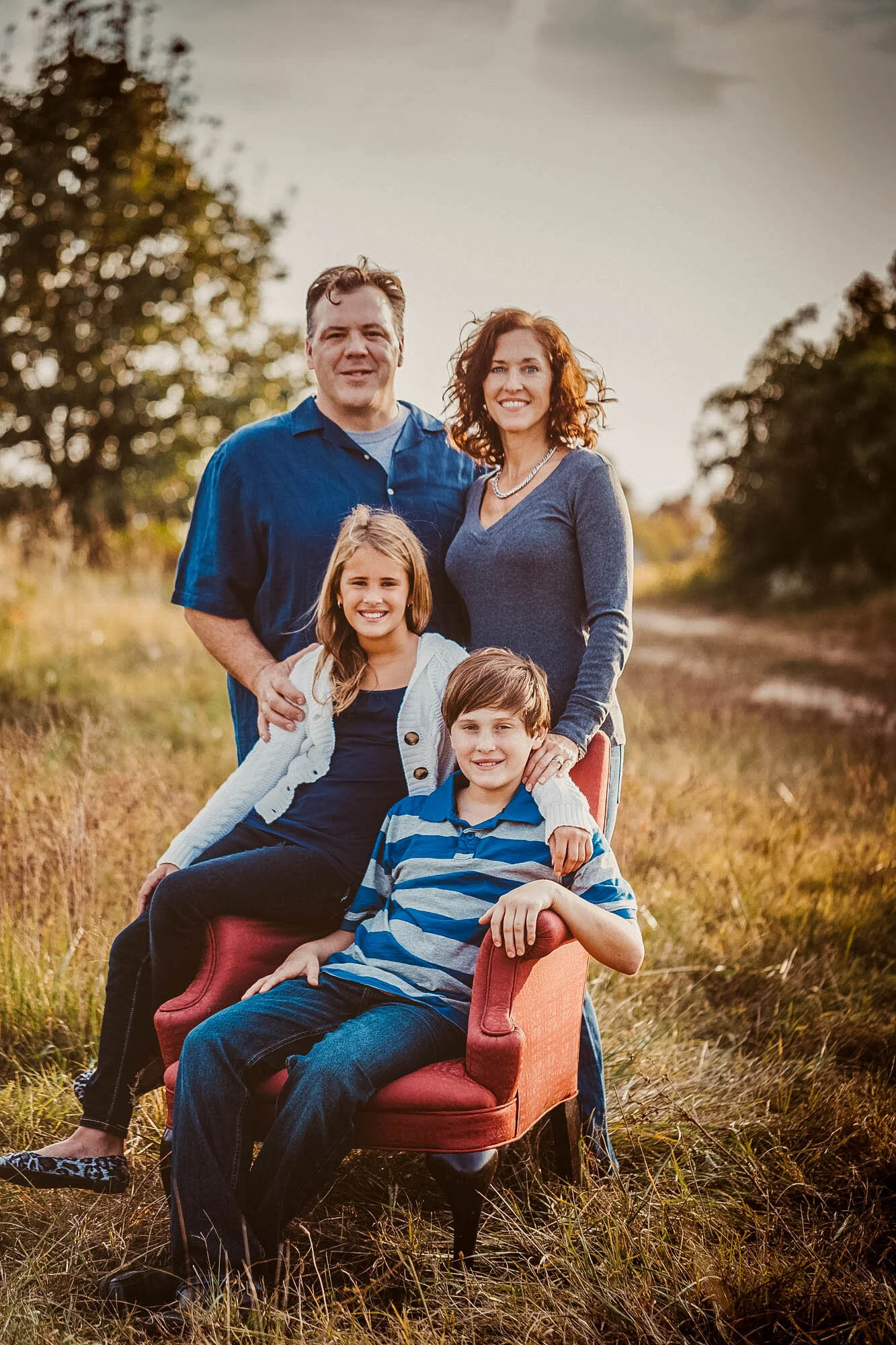 family seated in field.jpg