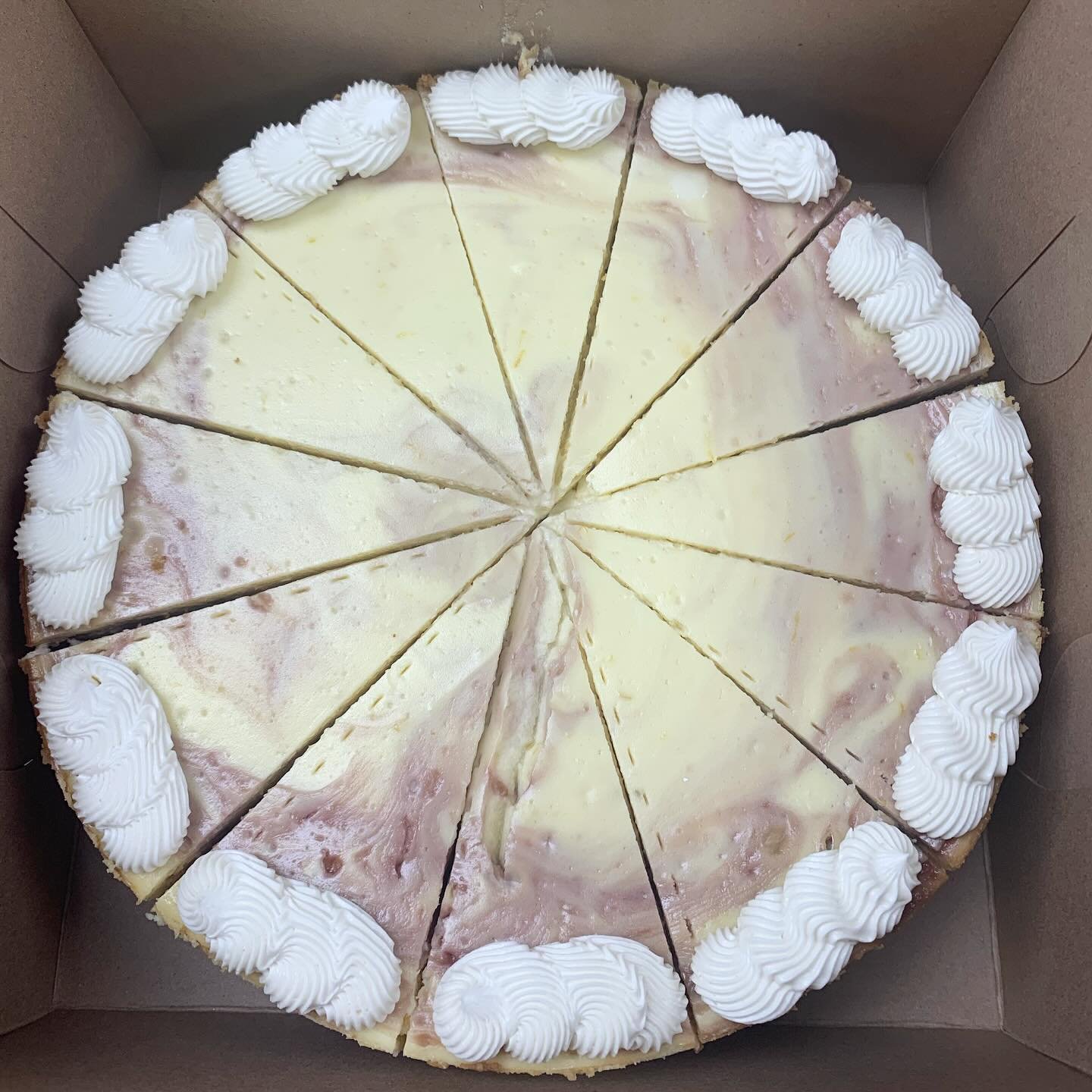 Lots of cheesecakes got dropped today to our friends over at @bigleaguesportsbargrill and to @nineirishbrothers Lafayette!! Lots of bright spring flavors for this beautiful week ahead! 🍋🫐🍊🍓🍋&zwj;🟩