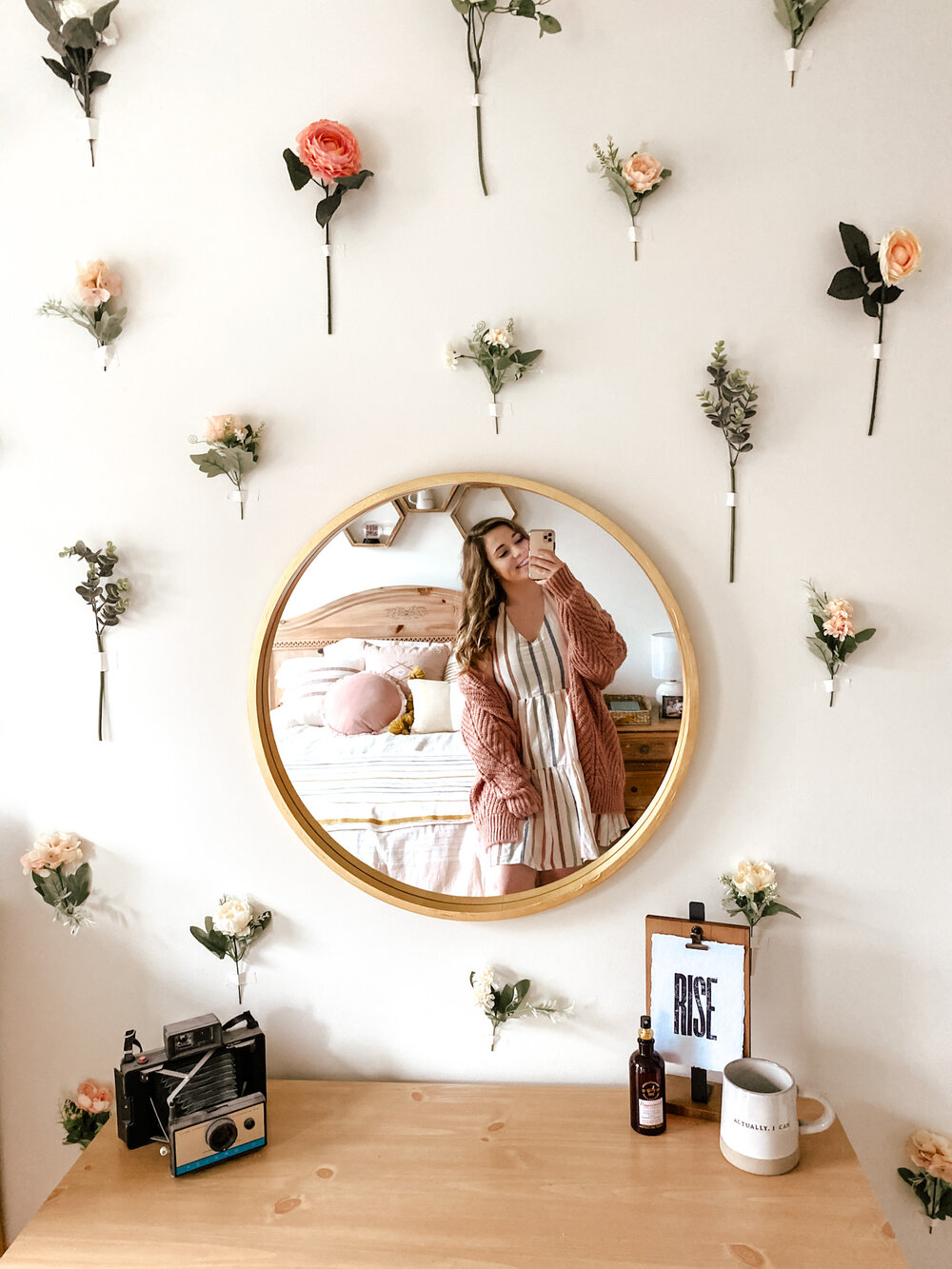 How To Make Flower Wall DIY: Flower Wall — Kelsey Haver Designs