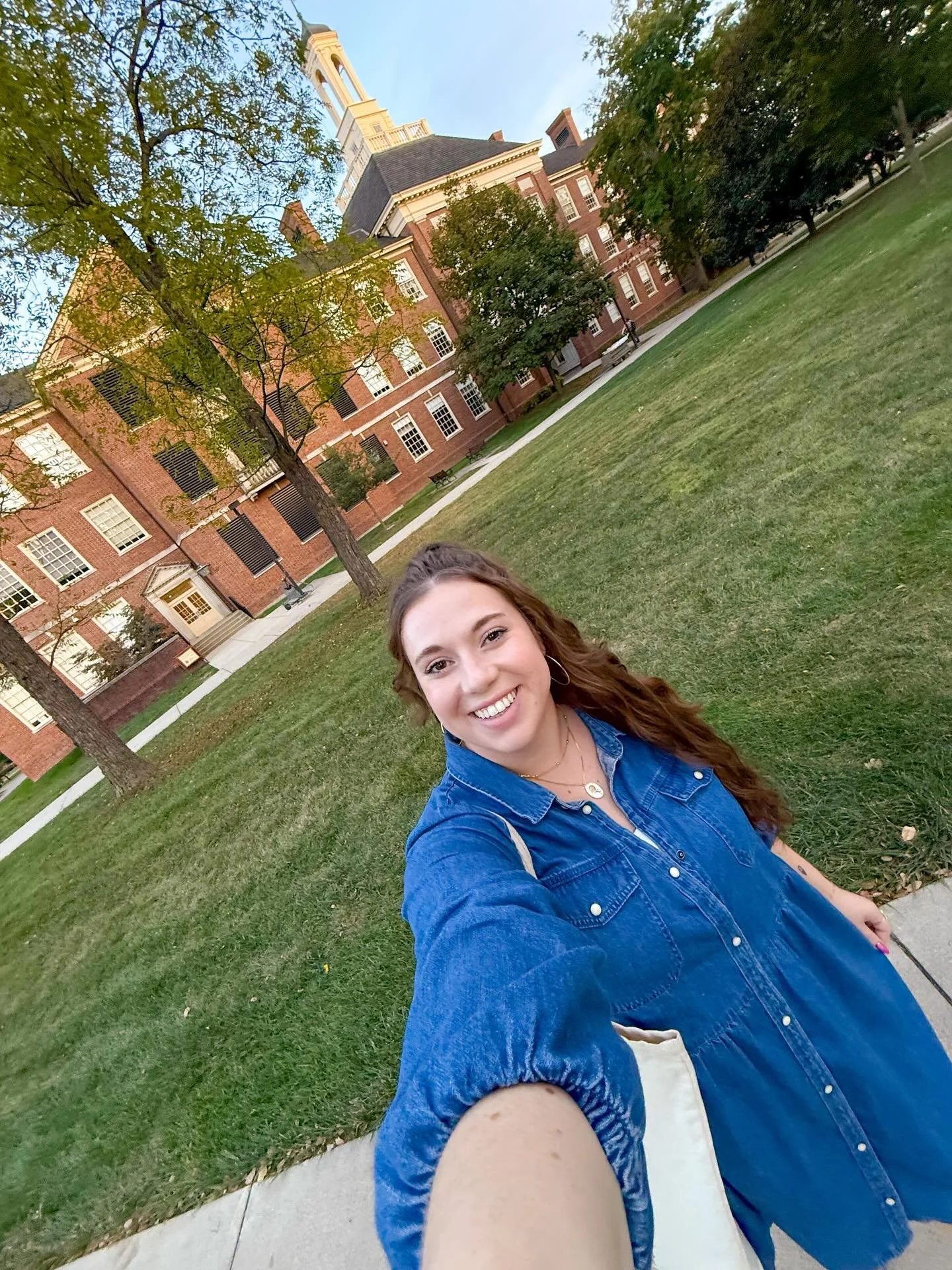 an evening spent at my alma mater @miamiuniversity ❤️ speaking to @awemiamioh students all about entrepreneurship✨ it&rsquo;s always a treat to be back on campus, especially when it&rsquo;s fall in oxford🫶🏻 thanks for having me - see you later this